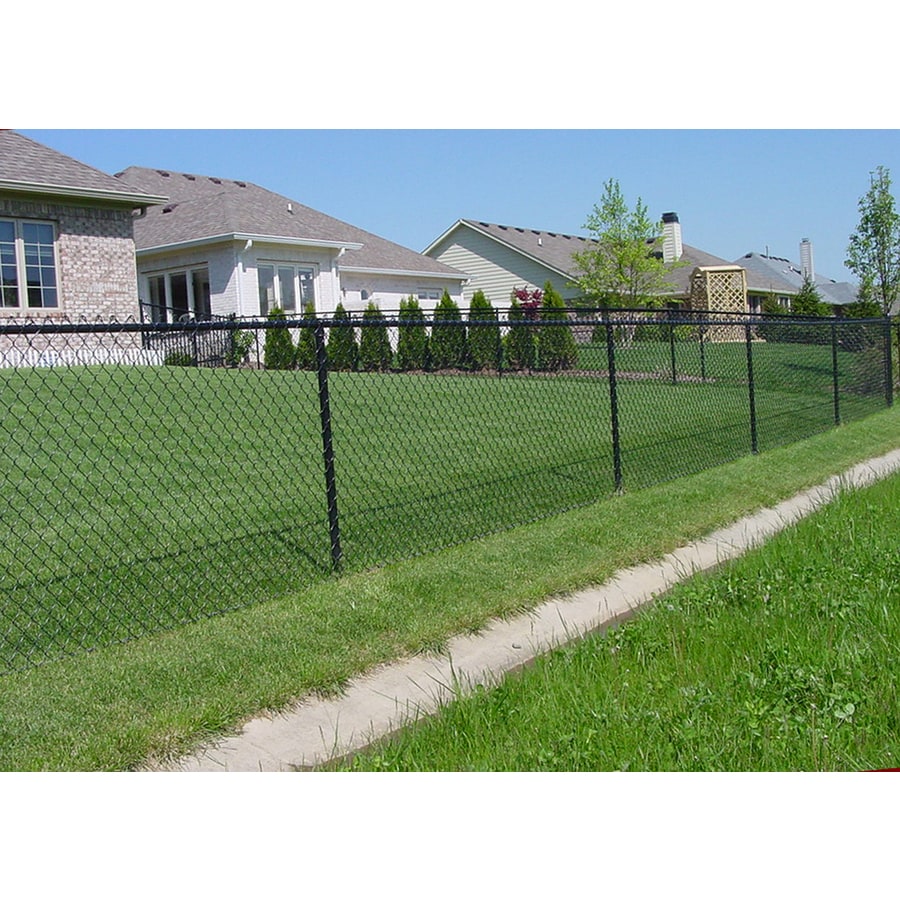 21-ft W 17-Gauge Vinyl Coated Steel Chain Link Fence Rail in the Chain ...