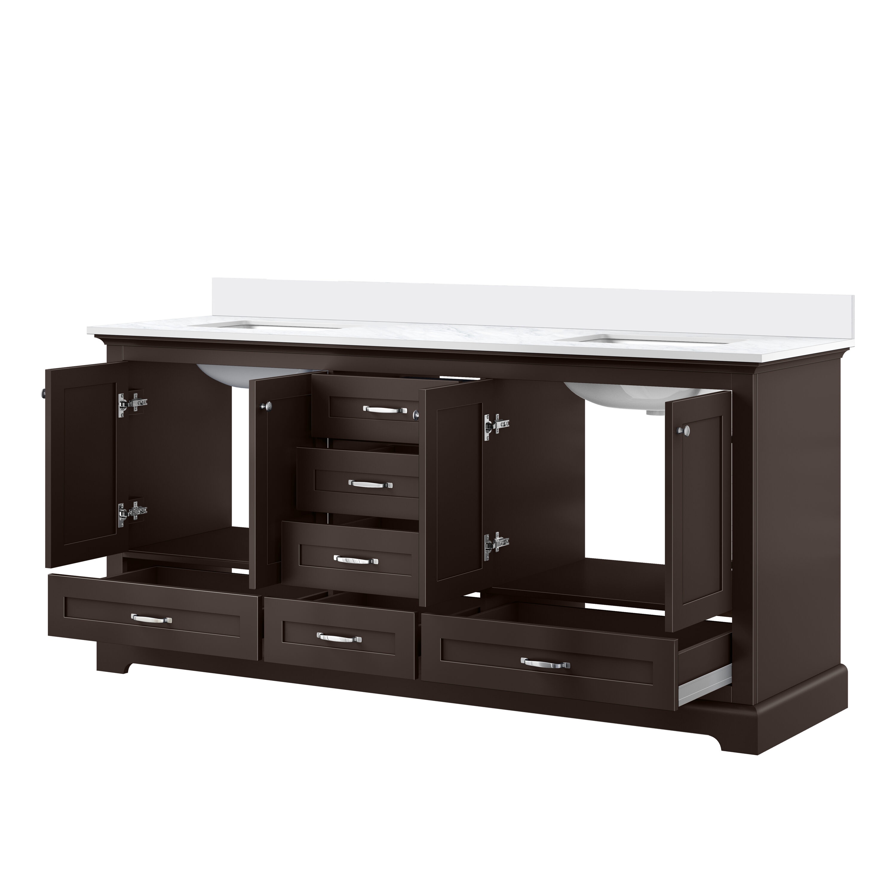 Lexora LVD72DG300 Bath-Vanity-Combo - View #3