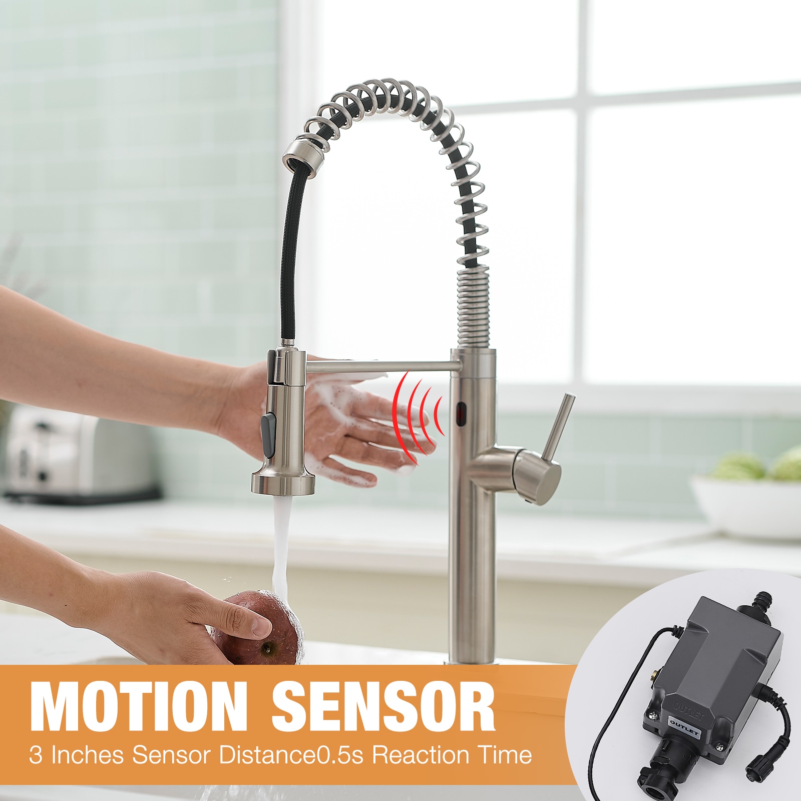 JUSHUA FL-2P338757 Kitchen-Faucets - View #4