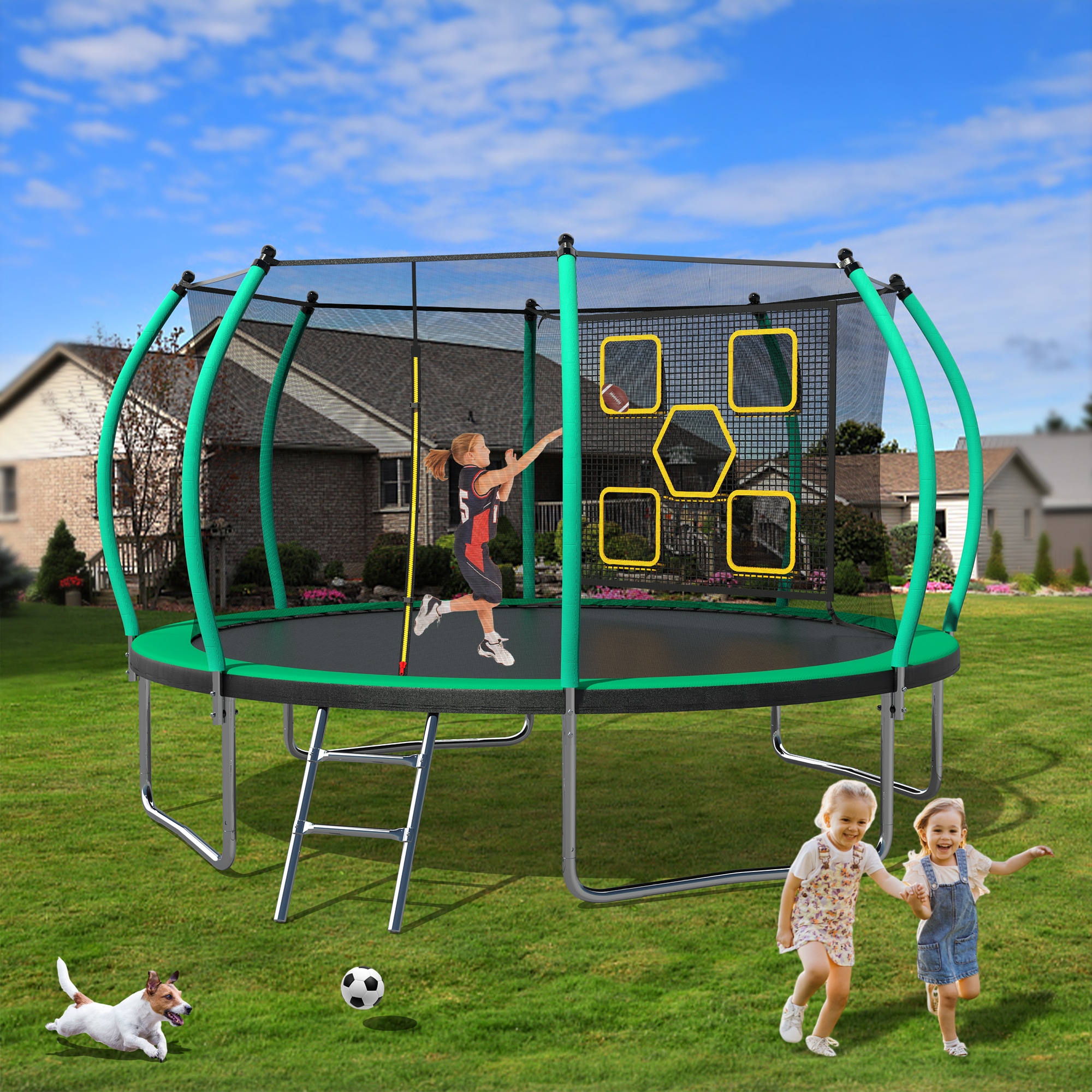 Kahomvis MERS-QPH3-154 trampolines - View #2