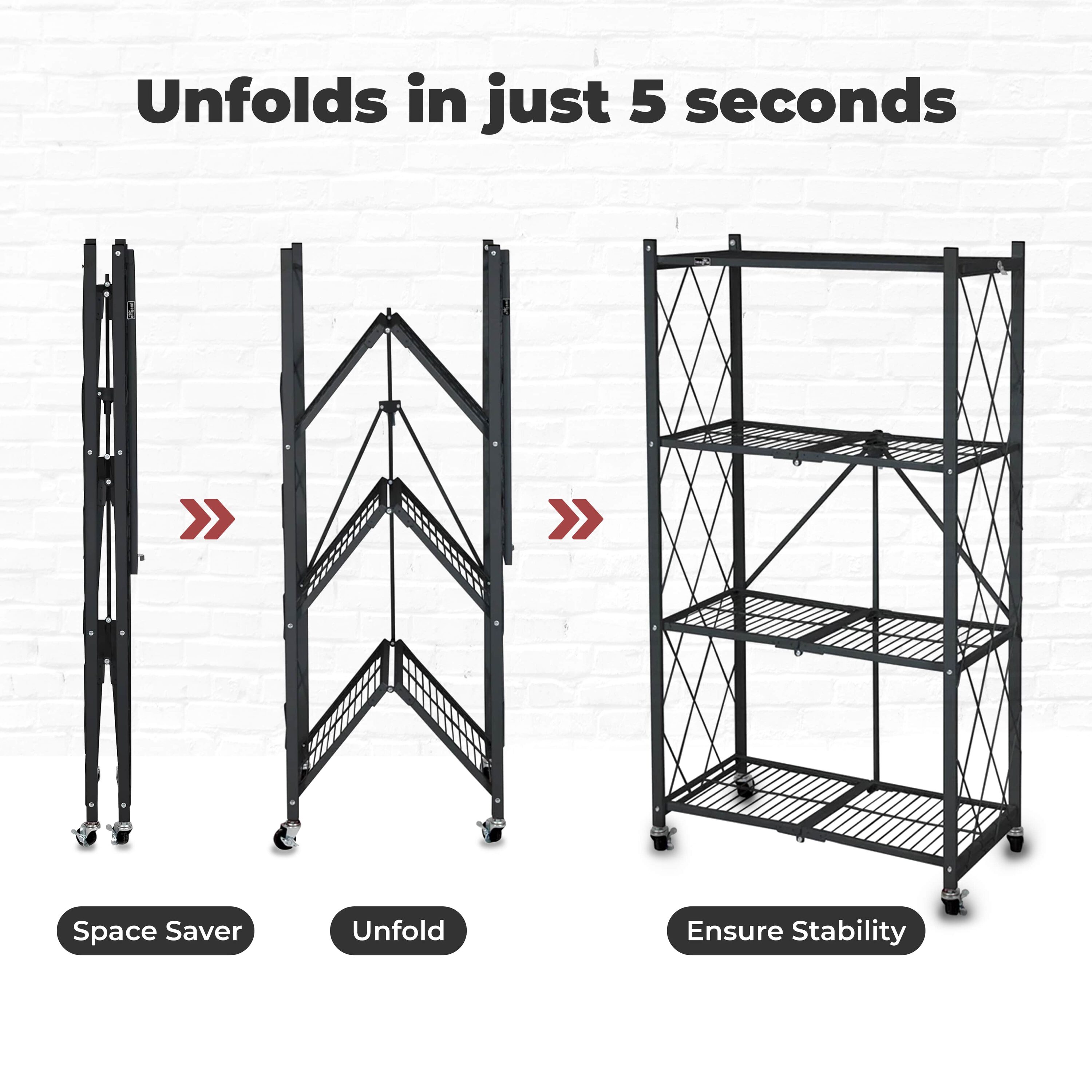 Gracious Living 397013 Free-Standing-Shelving - View #4