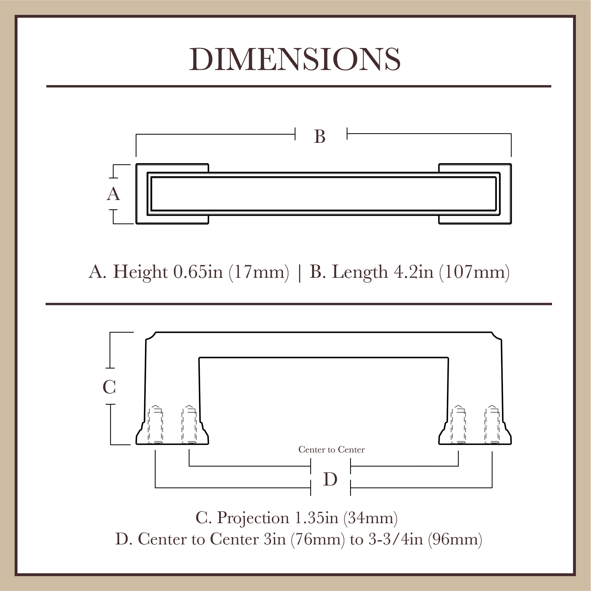 allen + roth P44269W-SN-C Cabinet-Pulls - View #7