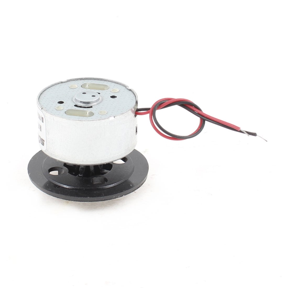 Unique Bargains Metal Black Tray DC 3V-5.9V Micro Motor for VCD DVD Player W Base
