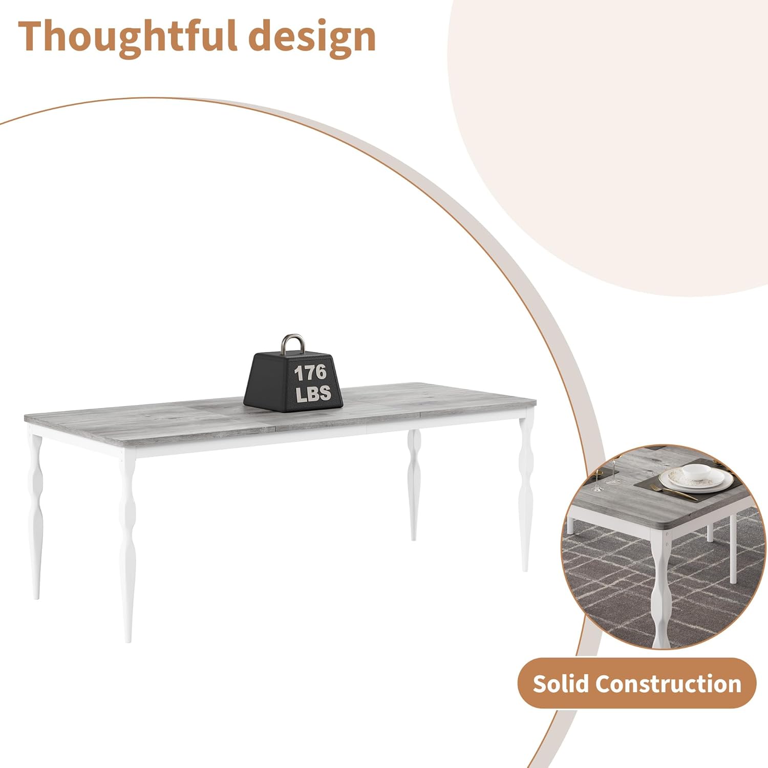 IdealHouse WEHHZ-H6223TXWYFP7 Dining-Tables - View #7