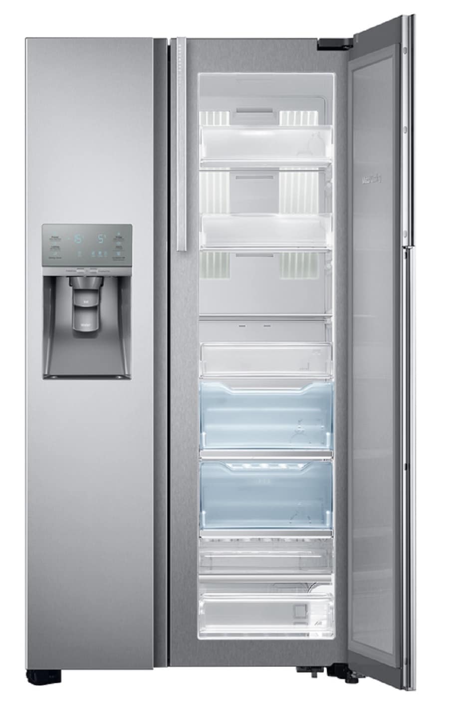 Samsung 26.7 cu. ft. Side-by-Side Smart Refrigerator with 21.5