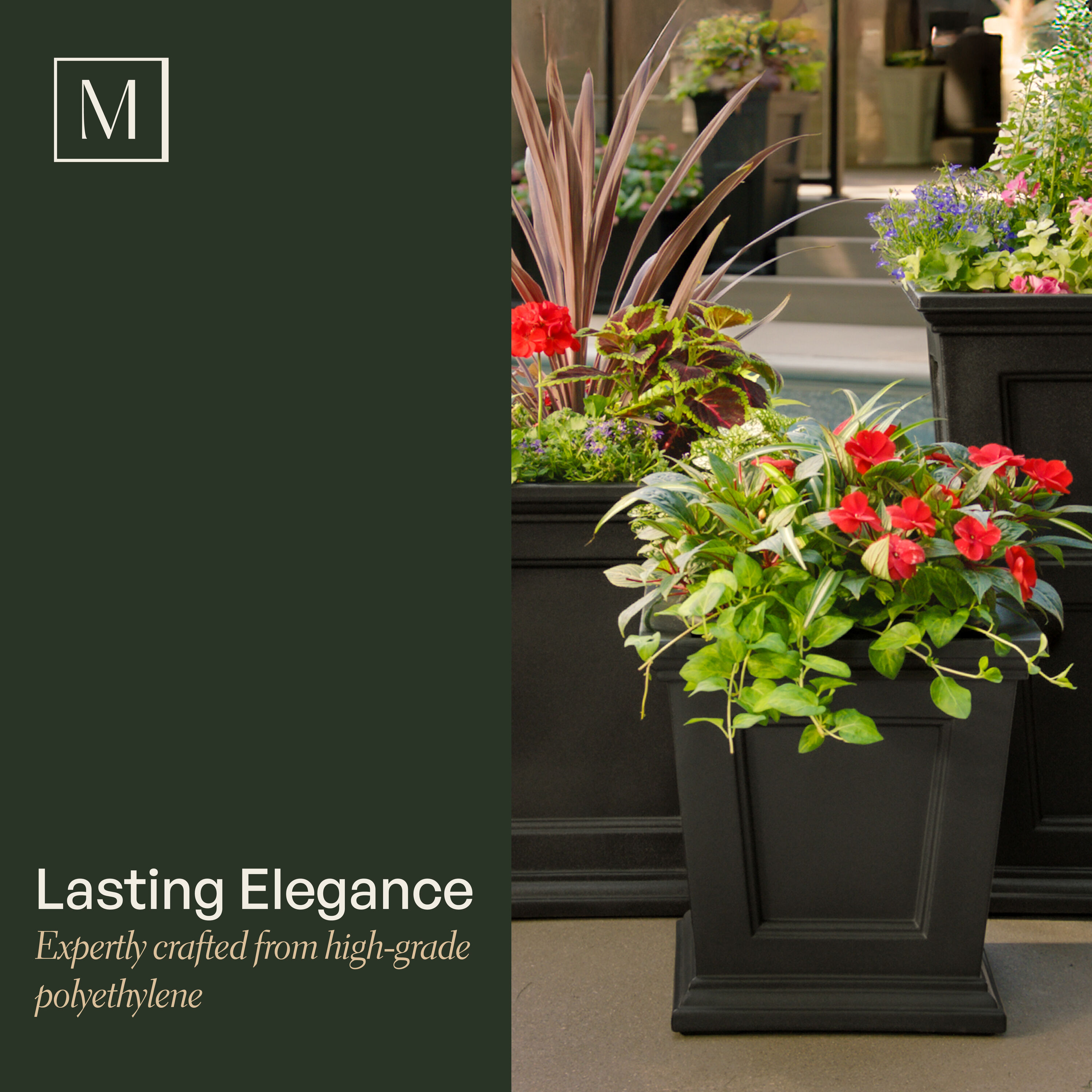 Mayne 5887-GRG Planter-Window-Box - View #3