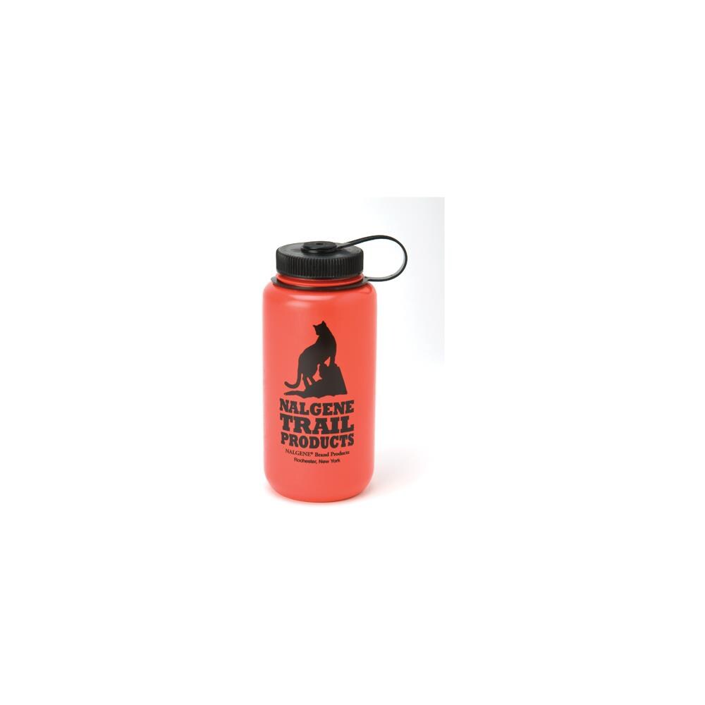Nalgene LBMT5759  341030 1 Quart High Density Polyethylene Wide Mouth- Red