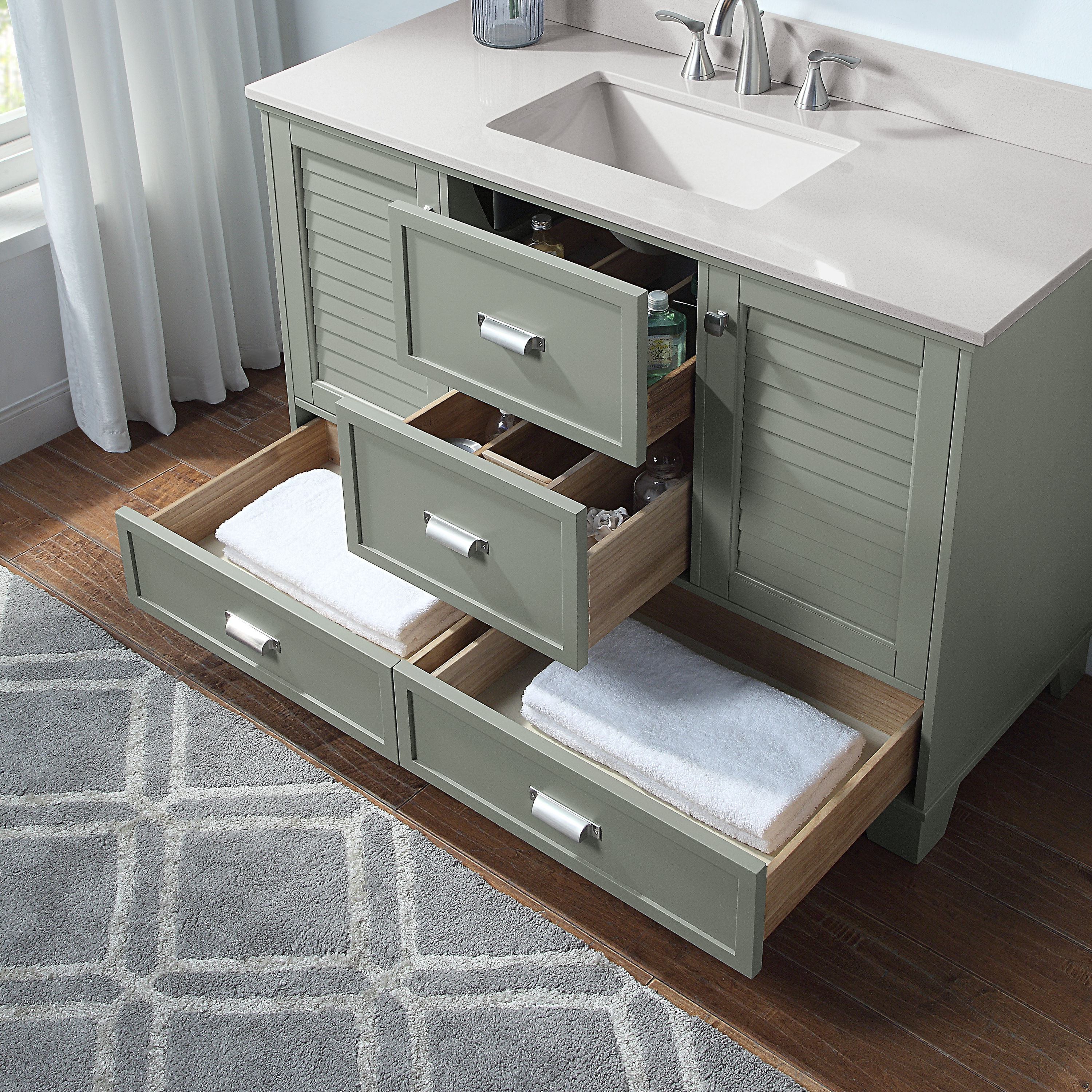 allen + roth LLSVT4839D Bath-Vanity-Combo - View #5