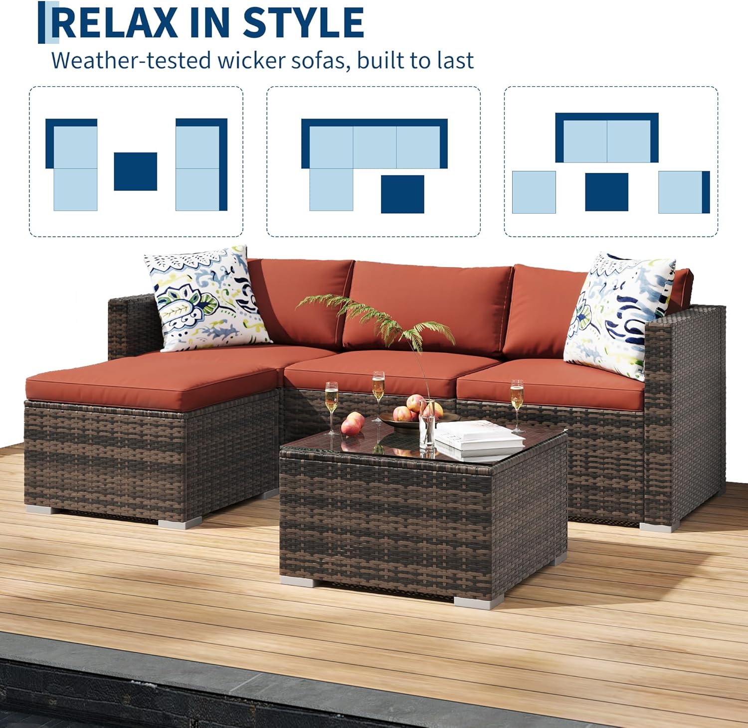 Garvee LAHWCZT2603100052 Patio-Dining-Sets - View #3