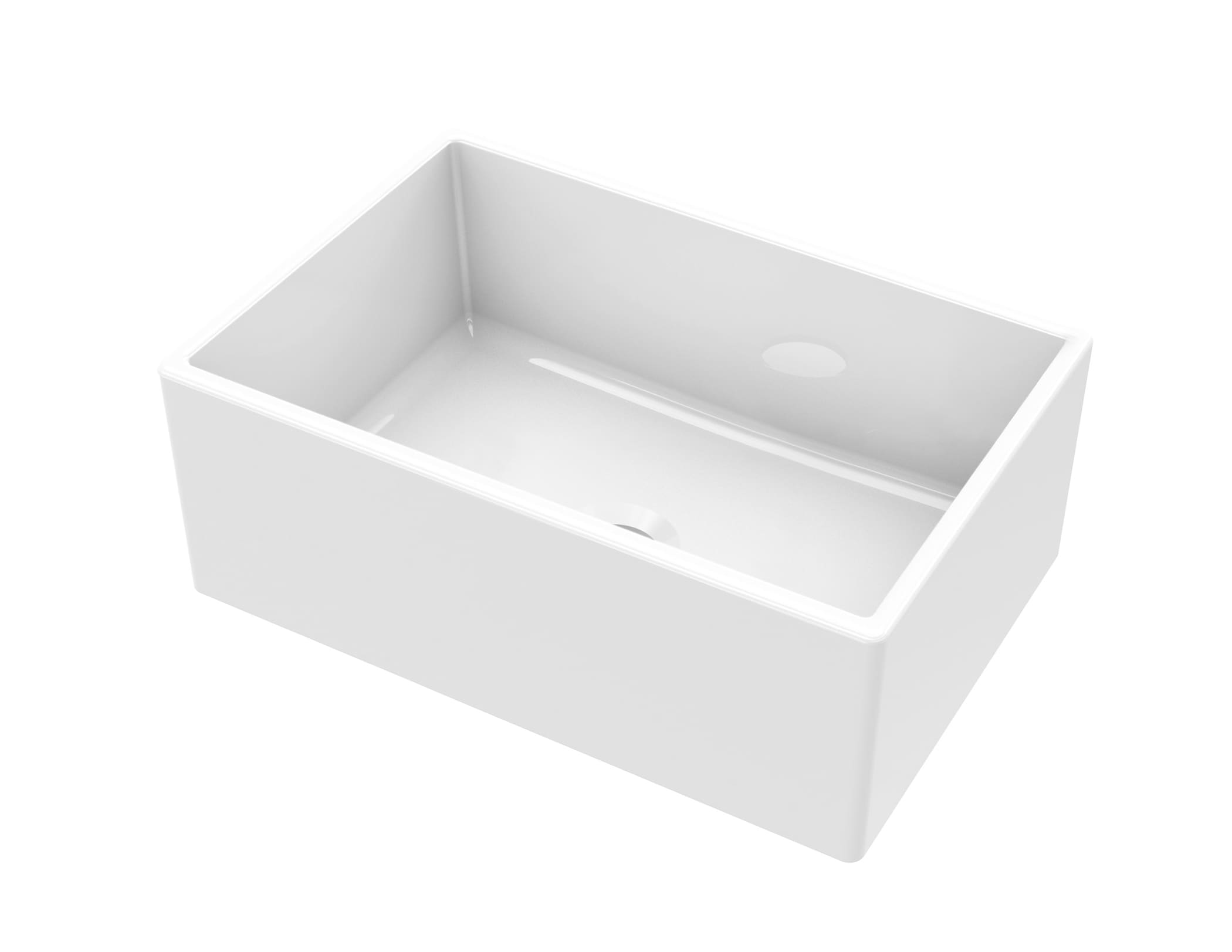 Superior Sinks Farmhouse Apron Front 24 In X 18 In White Fireclay   09857724 