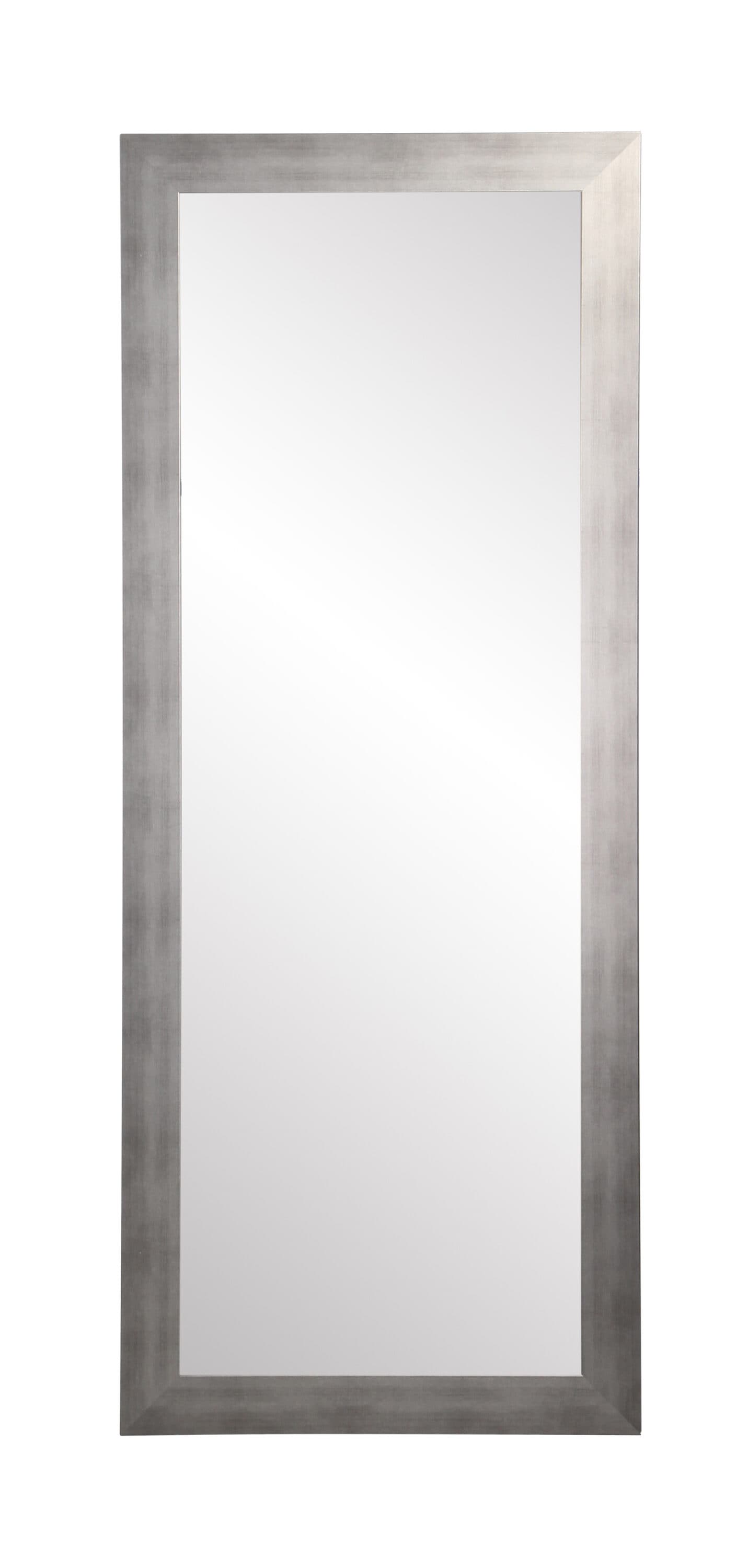 BrandtWorks BM040NM 25.5-Inches W x 70.5-Inches H Rectangle Muted Silver/Aged Framed Full Length Wall Mirror