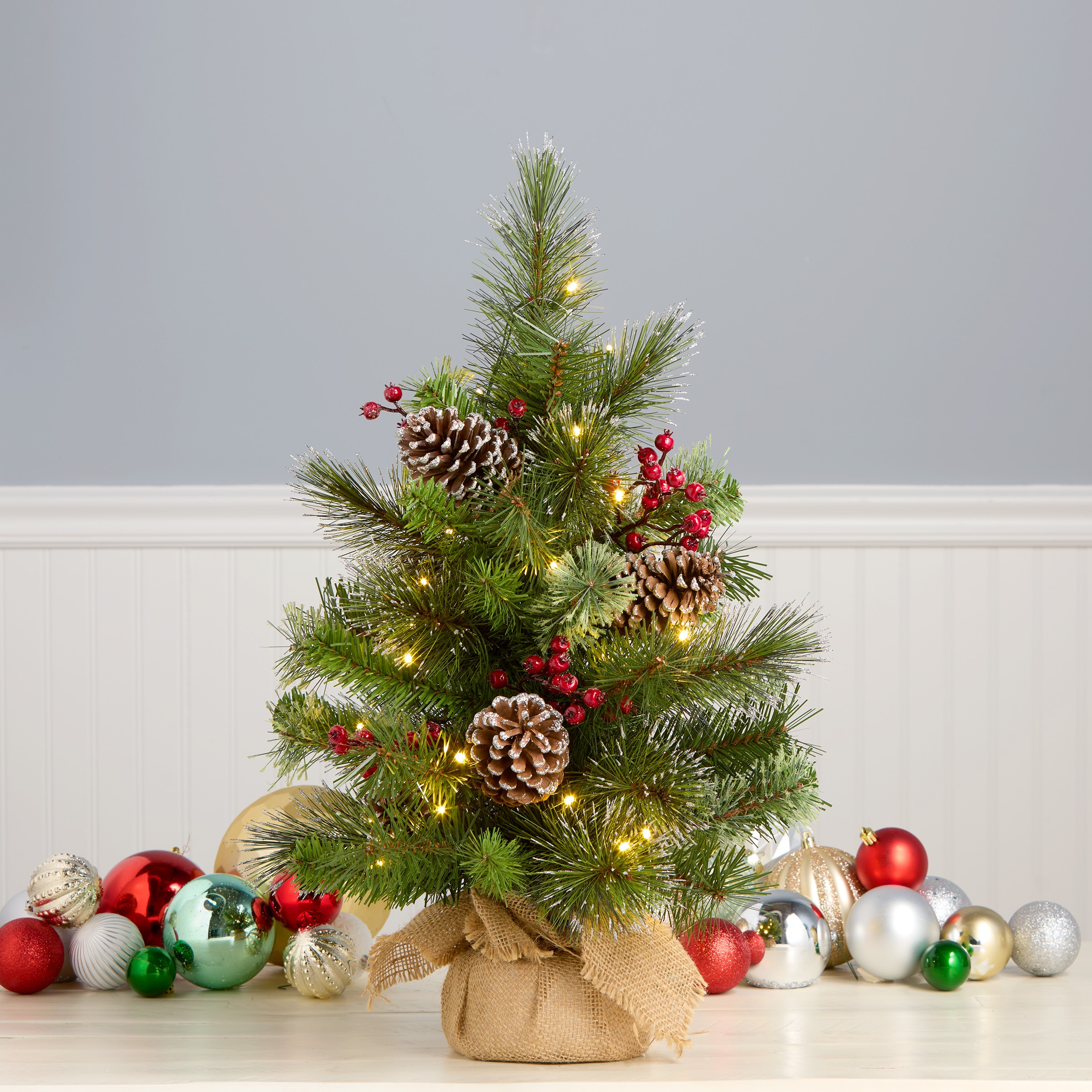 National Tree Company IP8-300-20-B-1 Table-Christmas-Decorations - View #2