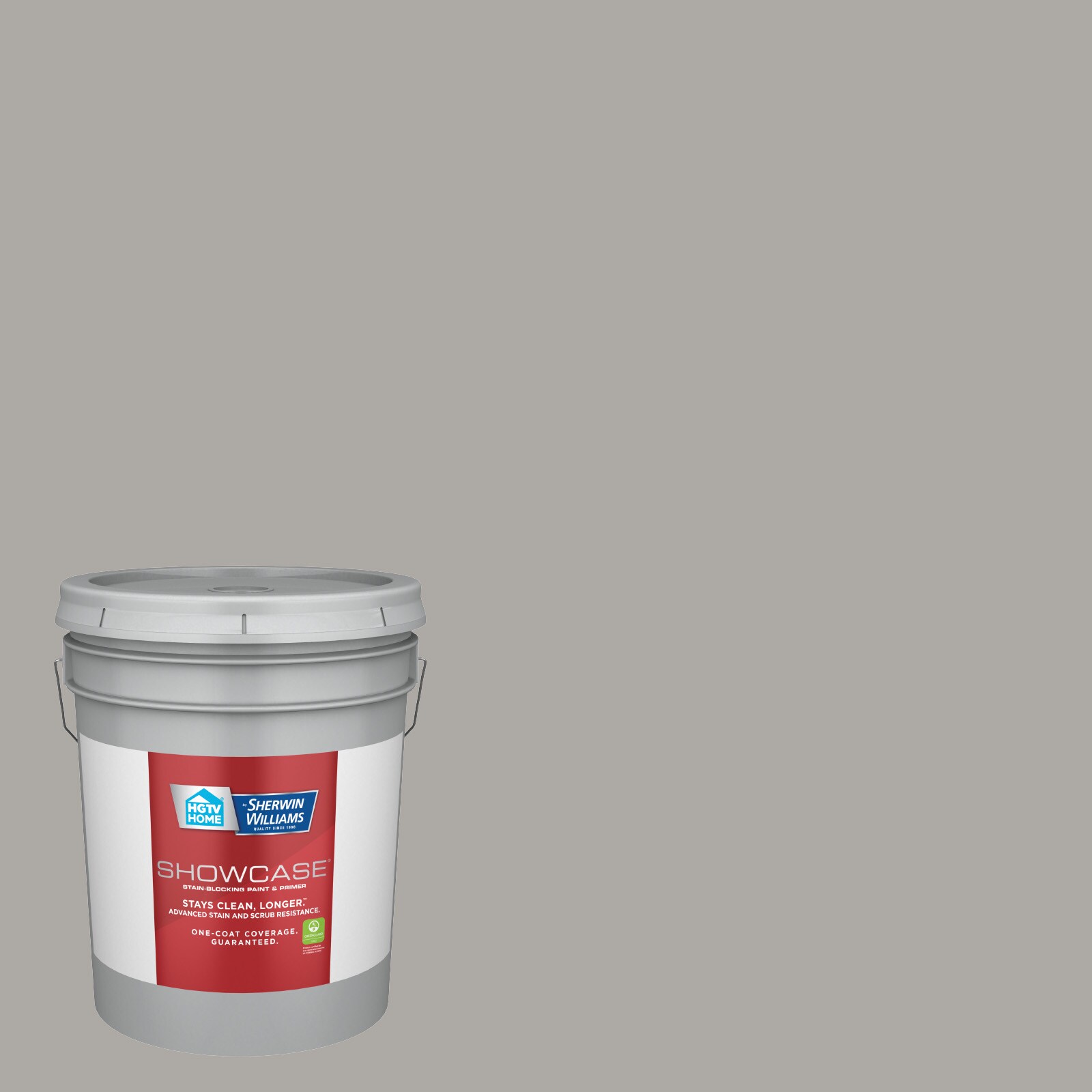 HGTV HOME by Sherwin-Williams 4003-1C-935244 Showcase Flat Rocky Bluffs 4003-1C Acrylic Interior Paint Paint + Primer ( 5-gallon )