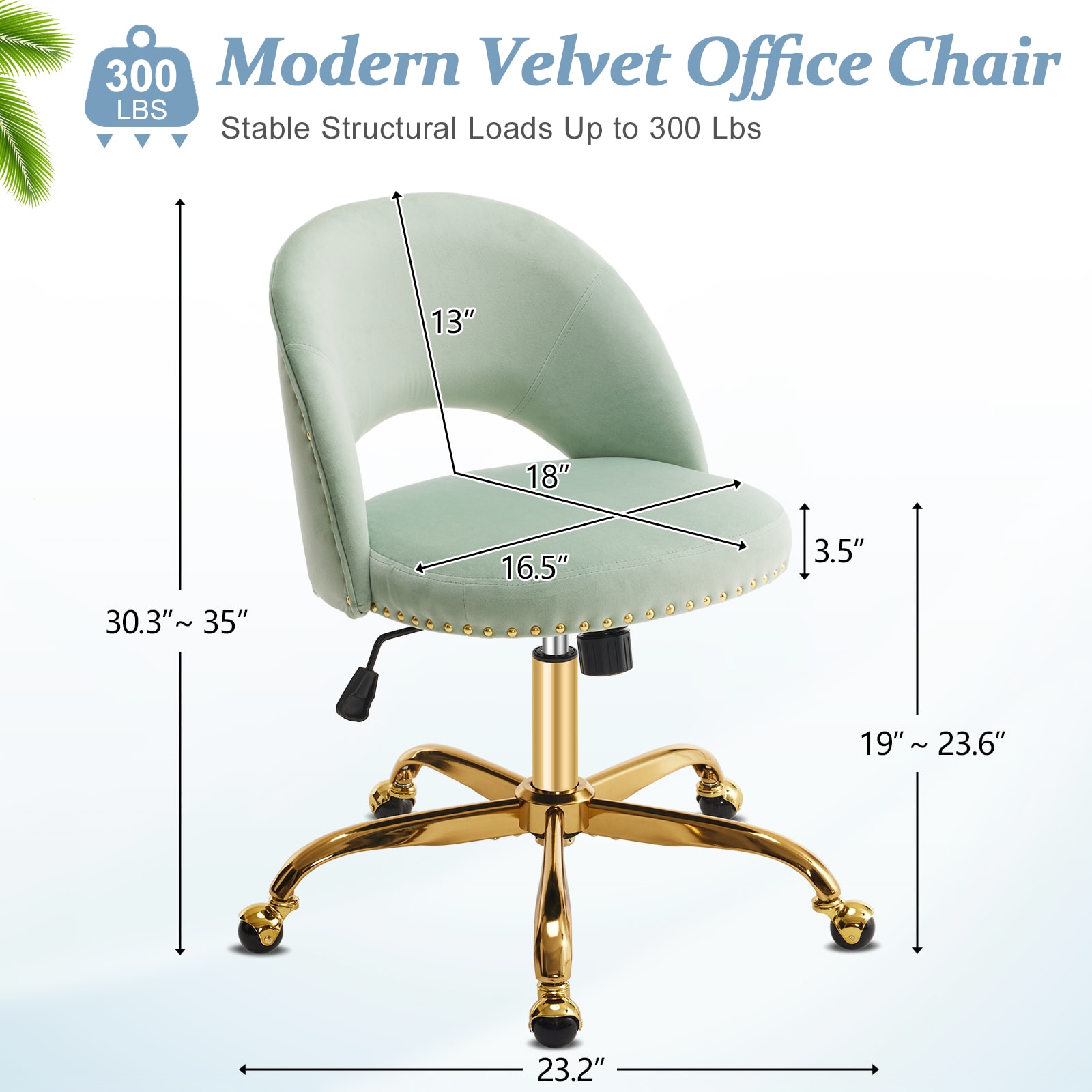 Winado LO1G98000038 Office-Chairs - View #2