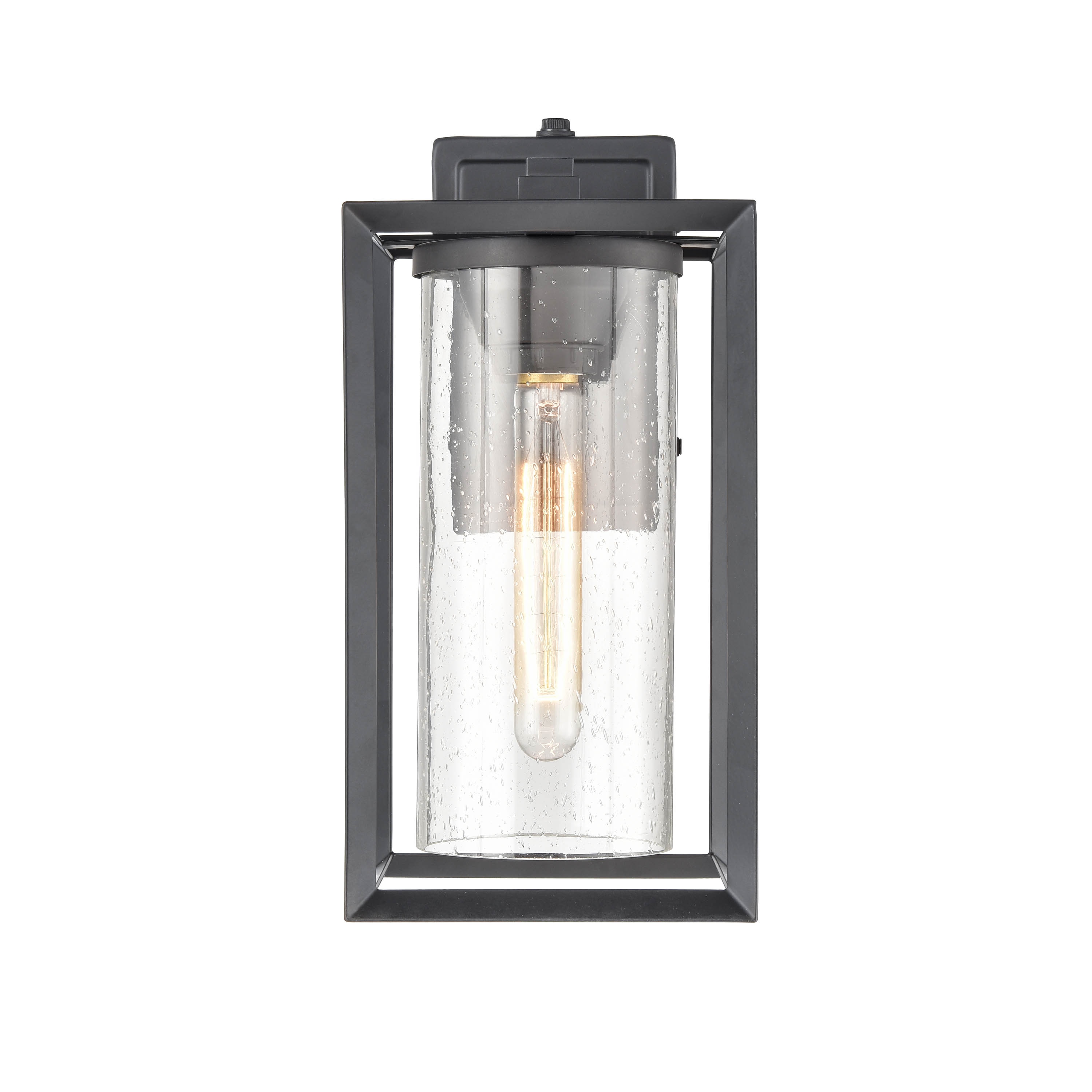 Millennium Lighting 4551-PBK Wheatland 1 -Light 13-in H Black Hardwired Dark Sky Outdoor Wall Light