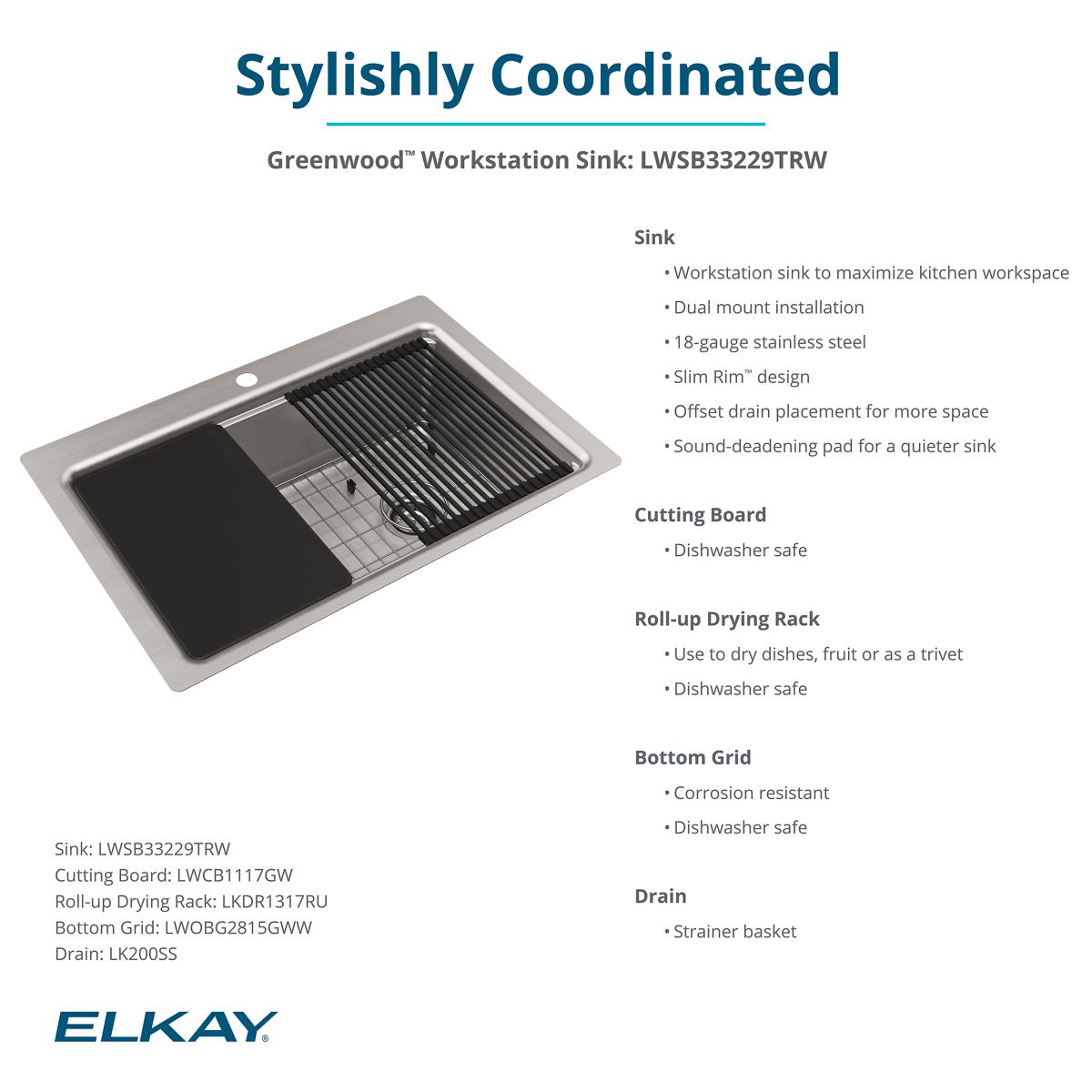 Elkay LWSB33229TRW Kitchen-Sinks - View #13