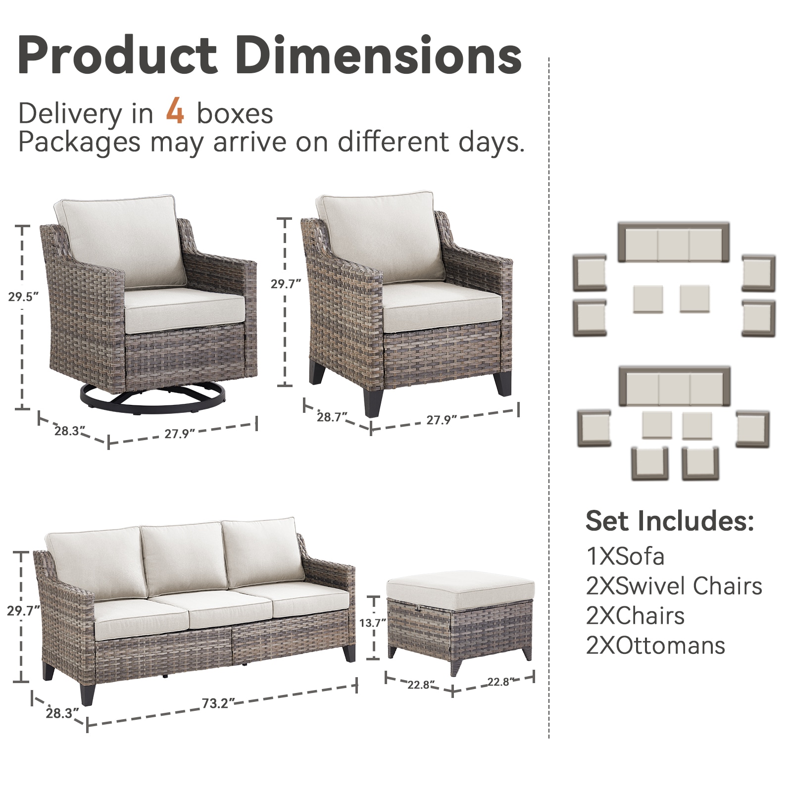 Rilyson FSHT70717372BG Patio-Conversation-Sets - View #12
