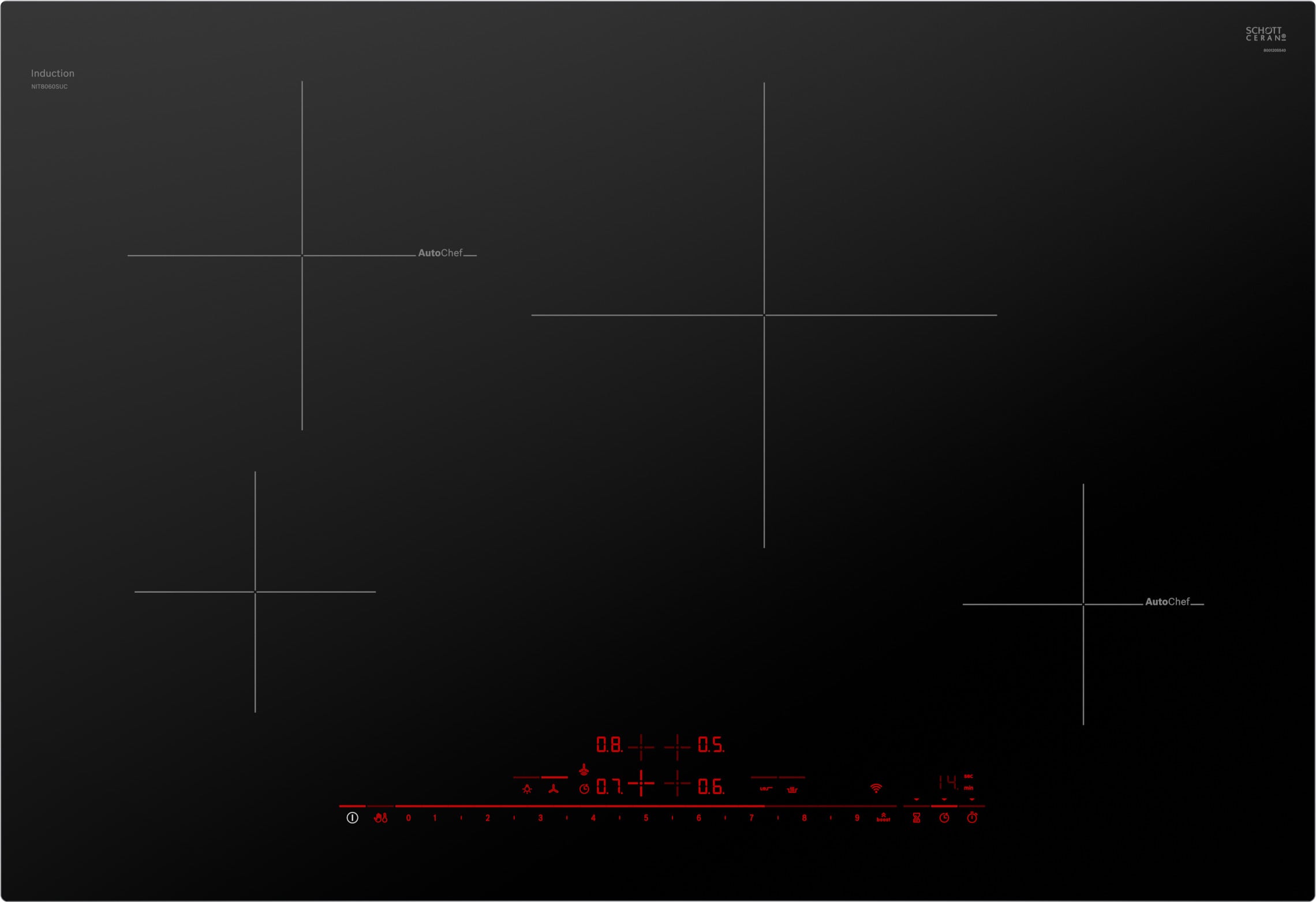 Bosch NIT8060UC Induction-Cooktops - View #6