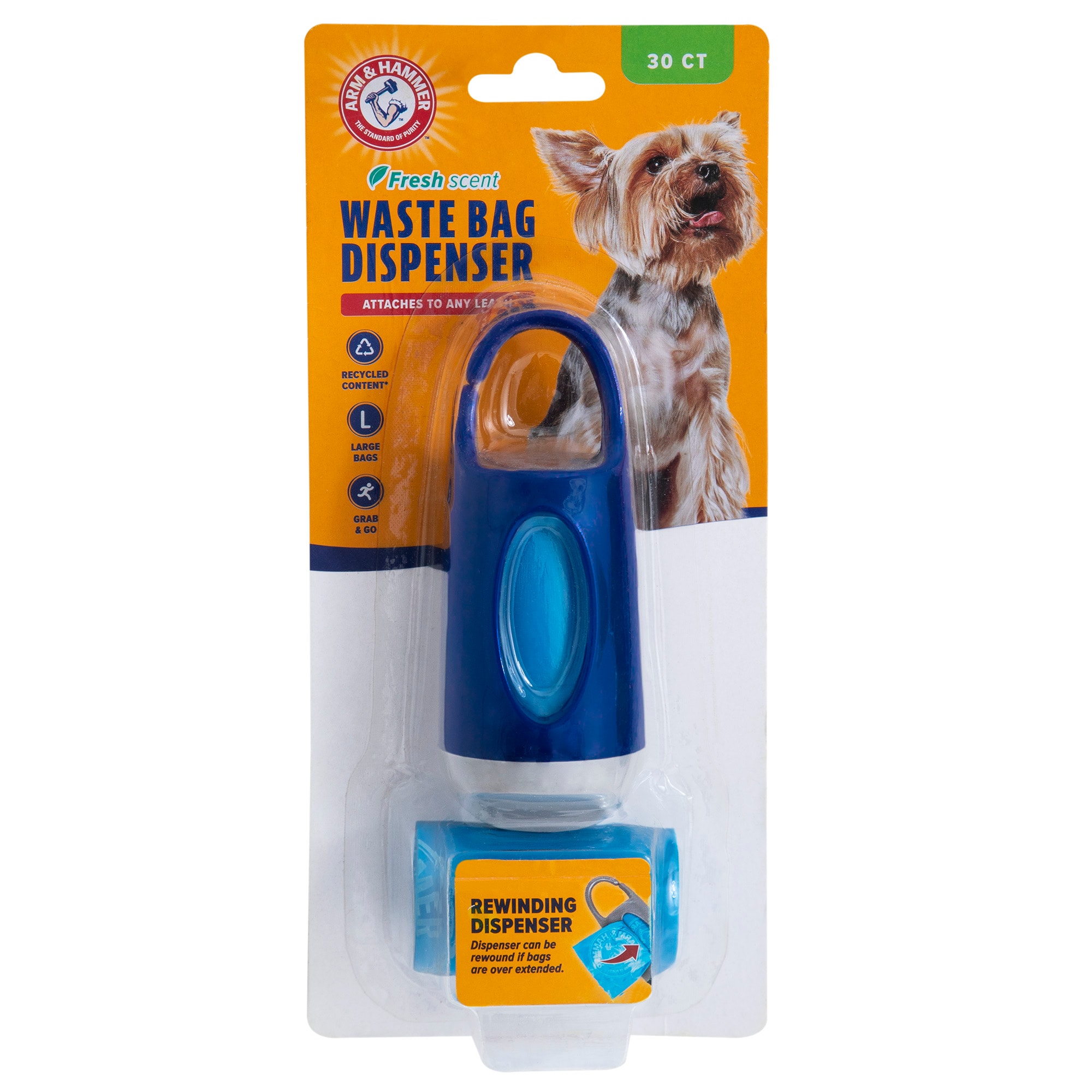 BOS Amazing Odor Sealing Dog Poop Bags - Durable and Unscented [Size: S,  Color: Light Blue] (90 Count,Pack of 1) (90 Bags)