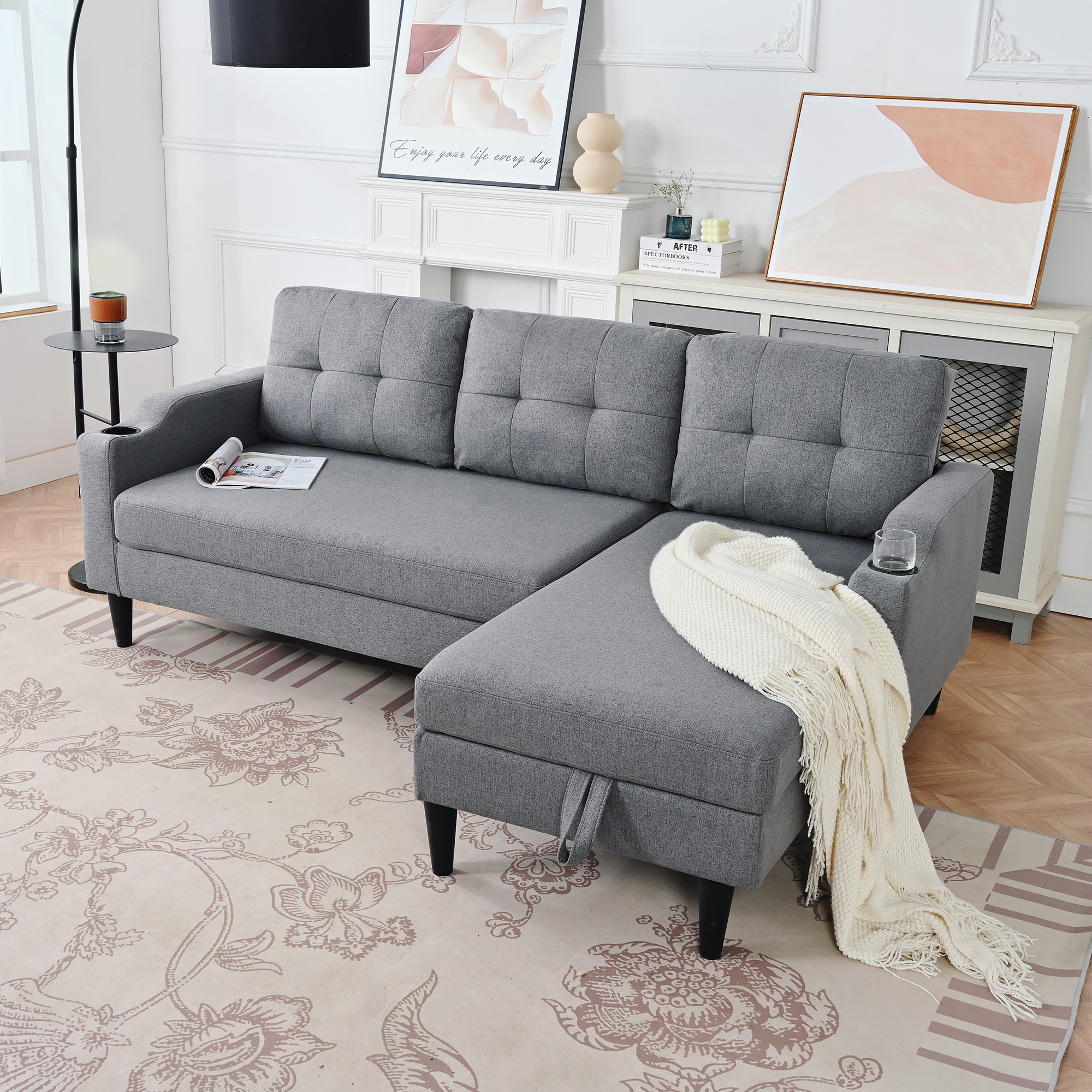 SINOFURN SYA370085GY Sofas-Loveseats - View #19