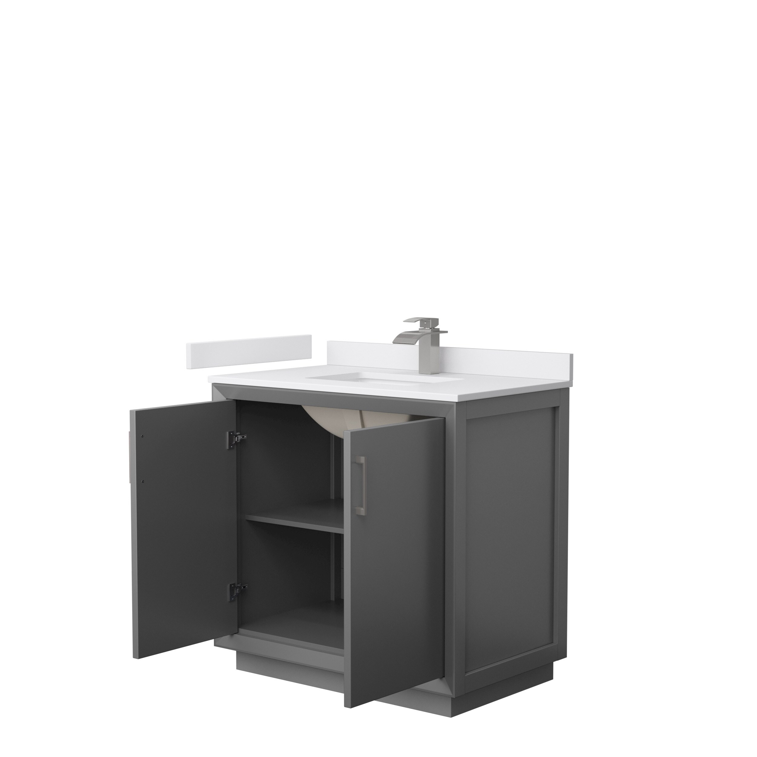 Wyndham Collection WCF414136SKGWCUNSMXX Bath-Vanity-Combo - View #2
