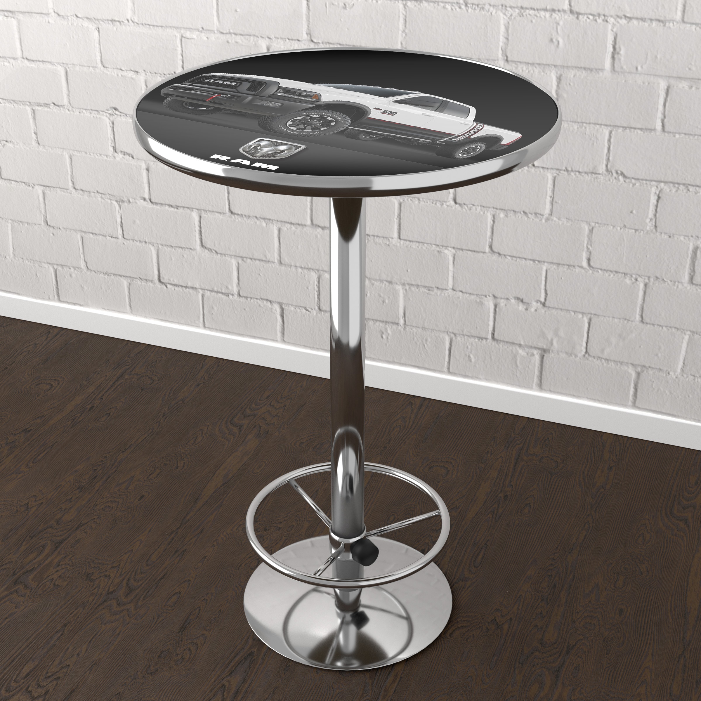 Trademark Gameroom RAM2000-TRK-WHI Dining-Tables - View #5