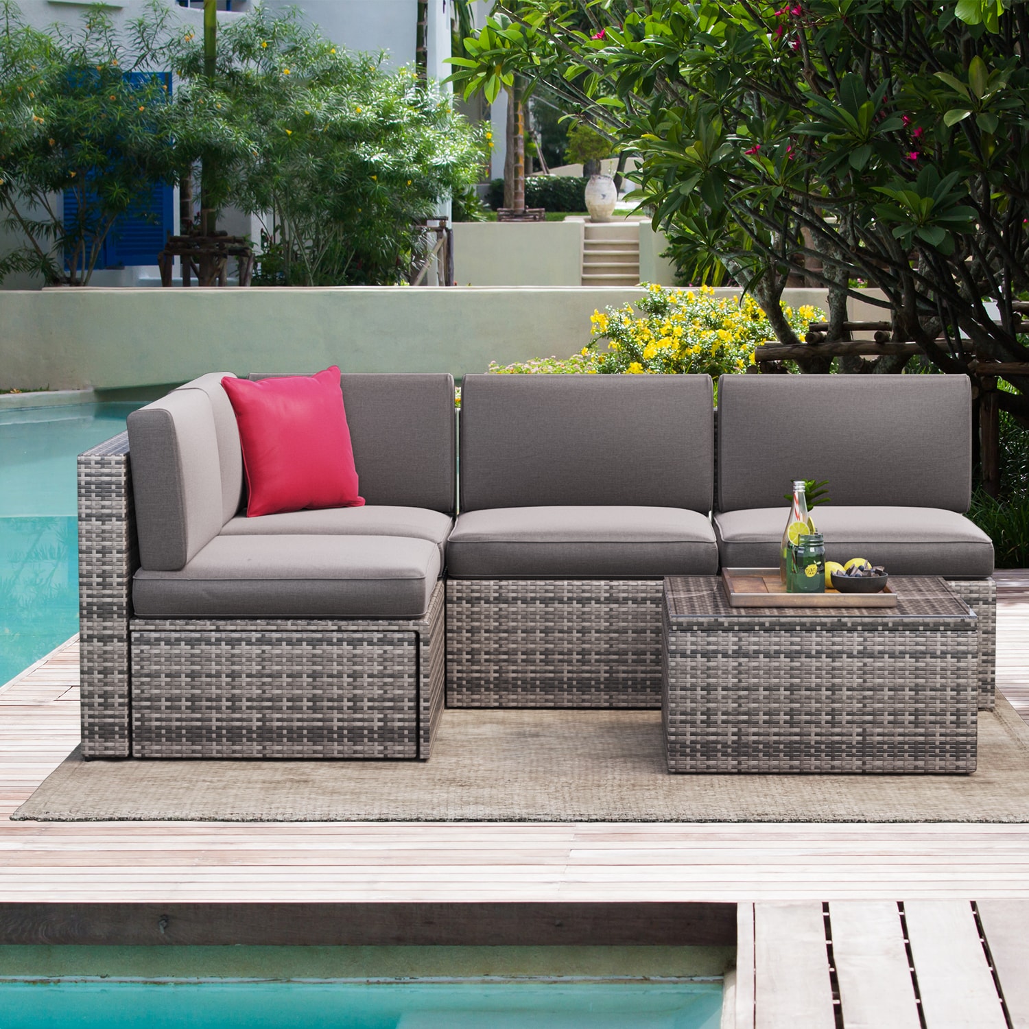 AOXUN LS-035GRAC-5 Patio-Conversation-Sets - View #8