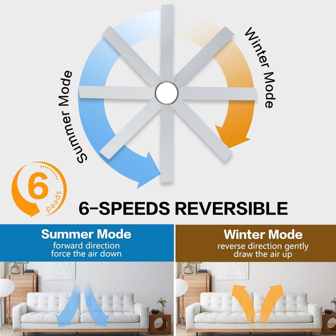 MLIAN WBCF-BS293-NS Ceiling-Fans - View #3