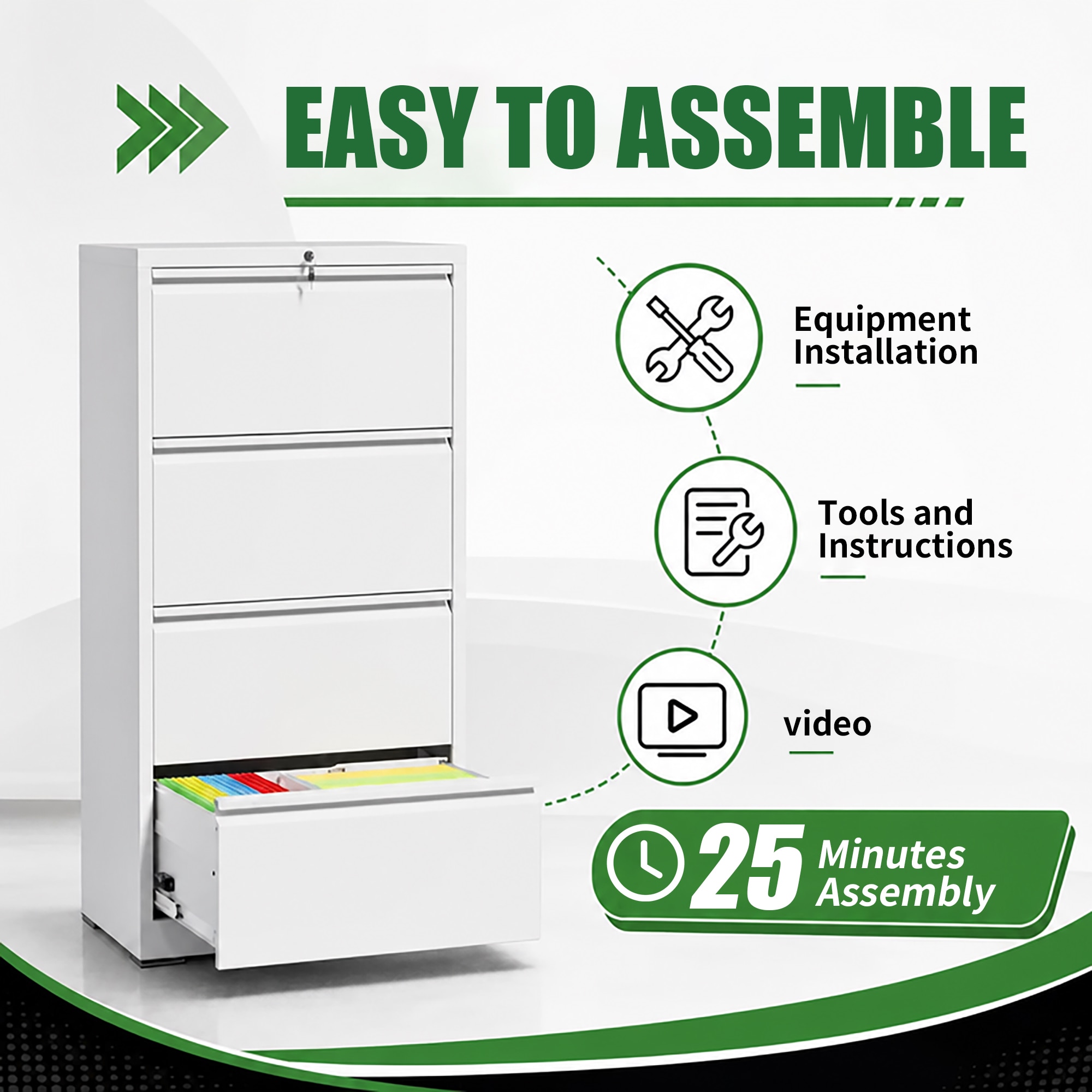 Flynama SH64668B Filing-Cabinets - View #6