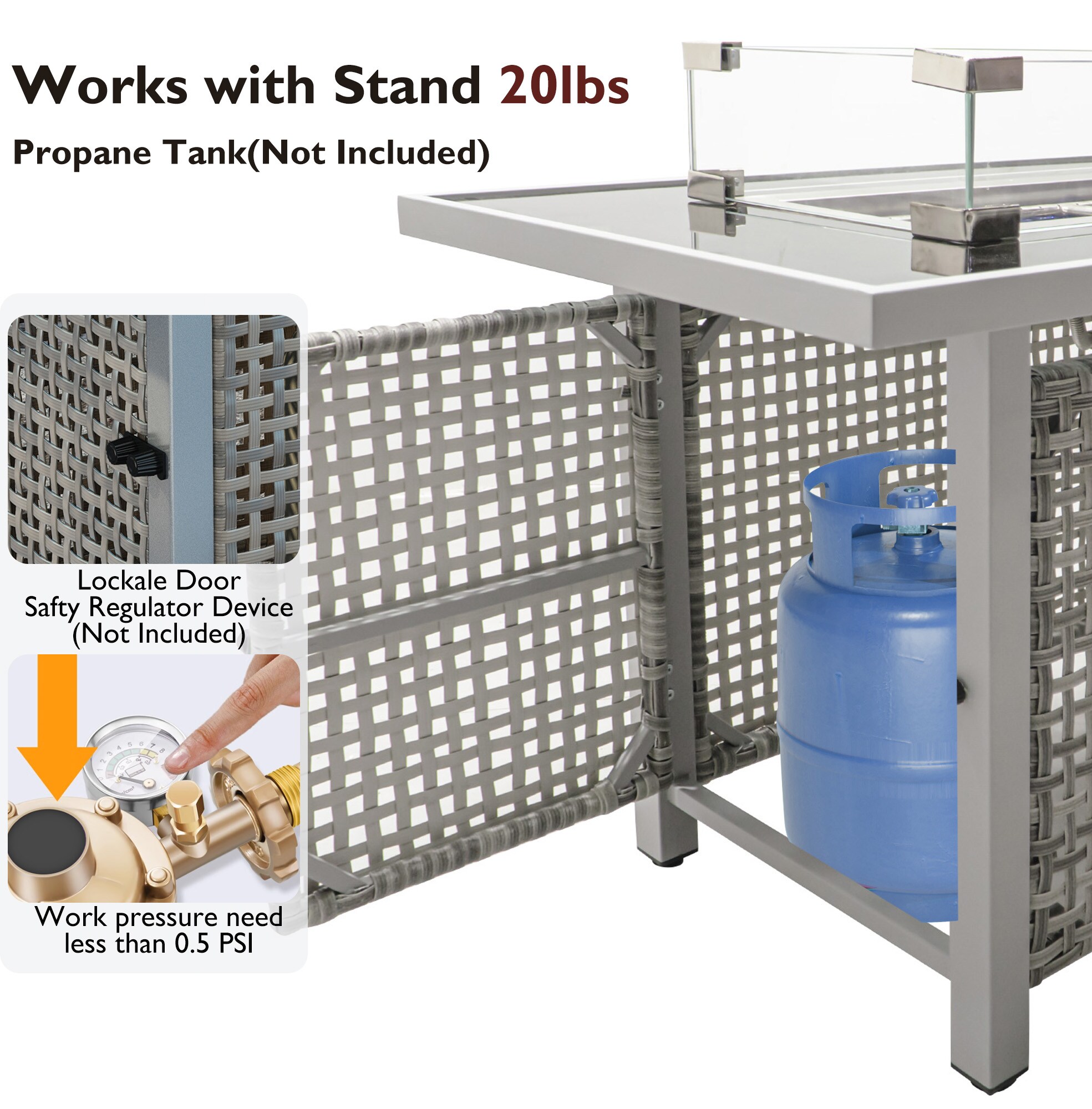 ModernLuxe L-N707S000012G Patio-Conversation-Sets - View #10