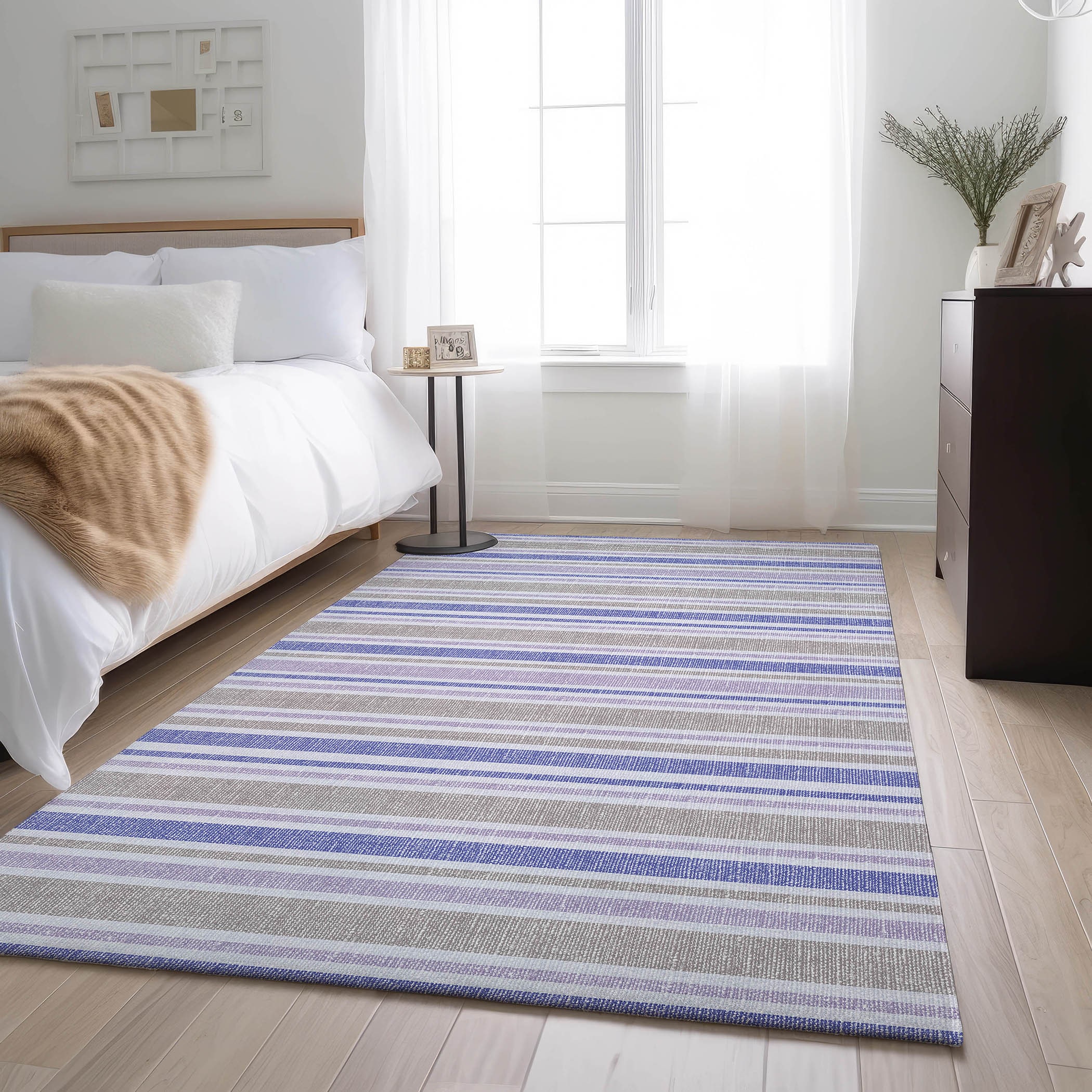 Addison Rugs AMF559EM3X5 Mayfield AMF559EM 3 x 5 (ft) Loomed Polyester Emerald Rectangular Indoor Geometric Machine washable Area rug