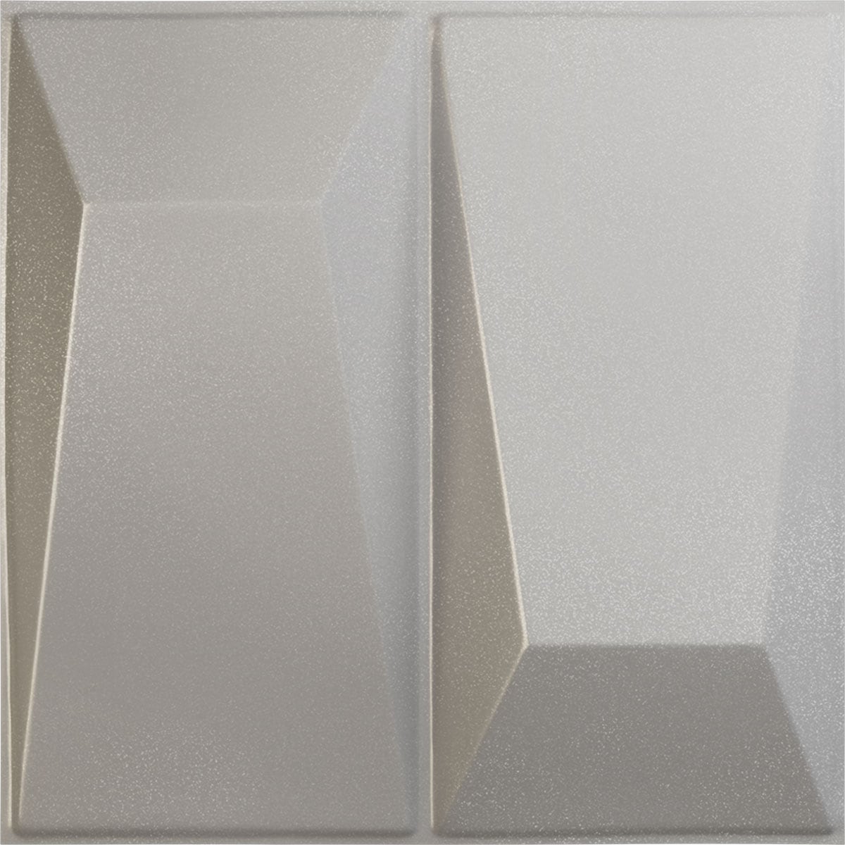 Ekena Millwork WP12X12LOASV 11-7/8-in x 11-7/8-in Embossed Paintable/Stainable Silver PVC Wall Panel ( 0.98-sq ft )