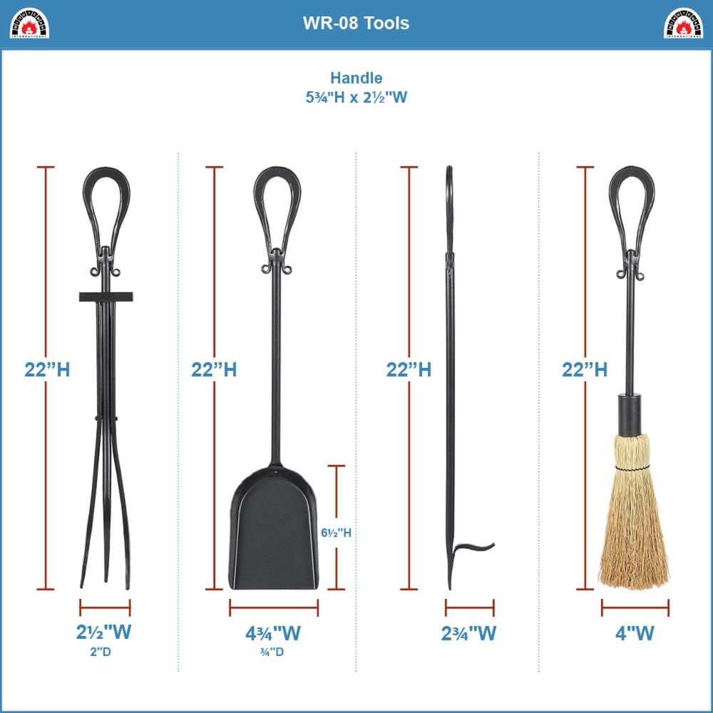 Minuteman International WR-08 Fireplace-Tools - View #2