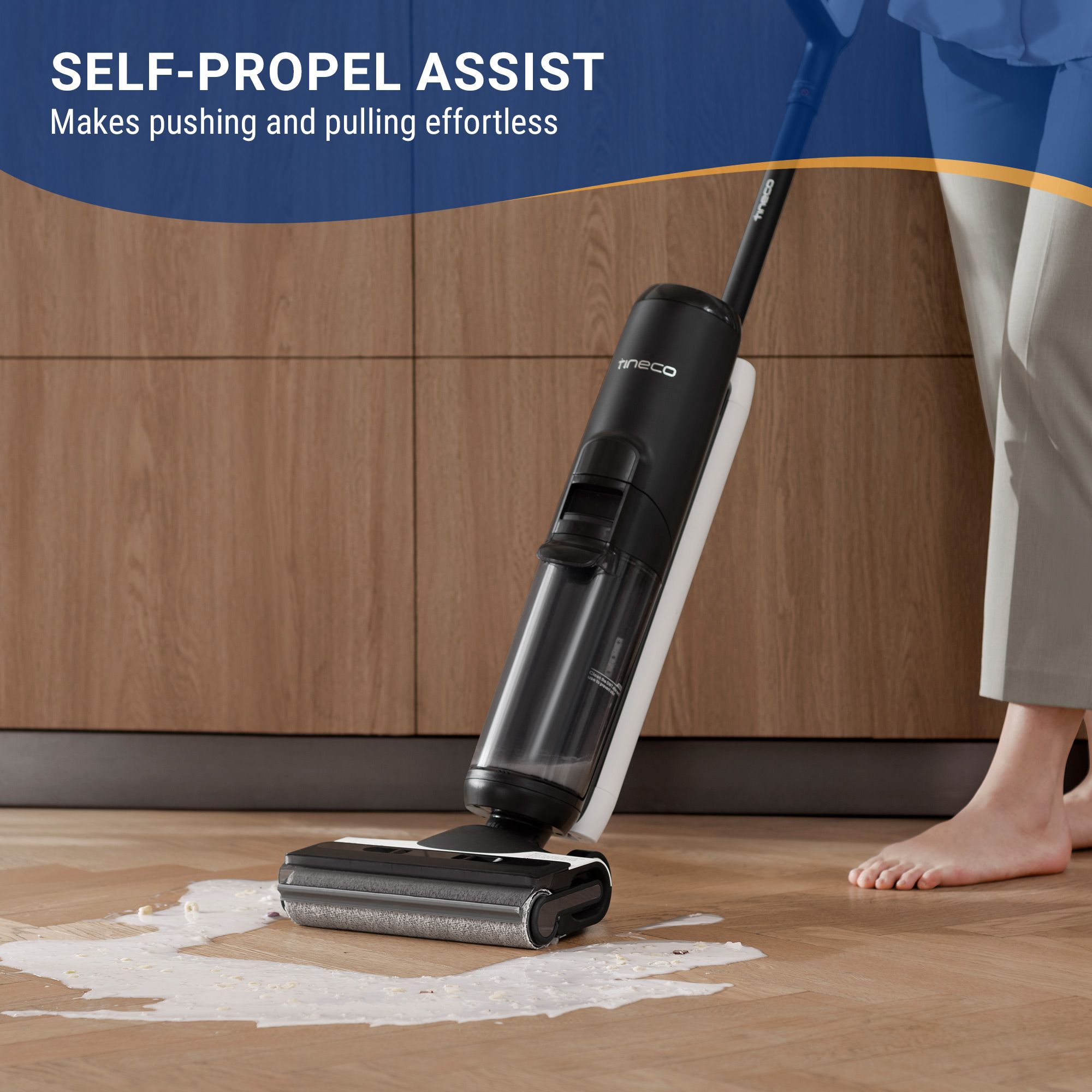 Tineco FW100700CN 2022年製 Tineco Floorwasher 6 Series Cordless Wet Dry Vacuum and Mop with