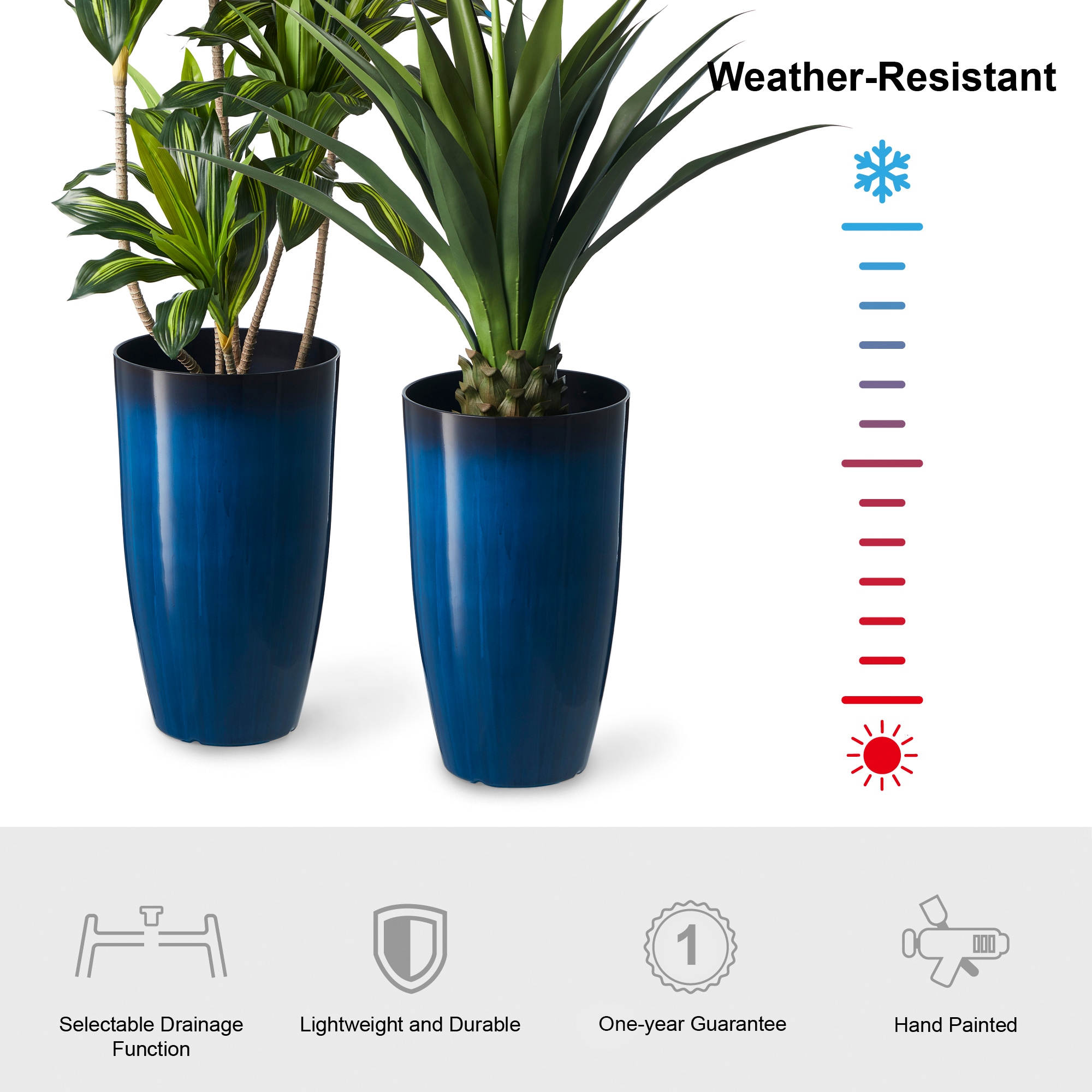 Glitzhome 2022800029 Planter-Window-Box - View #4
