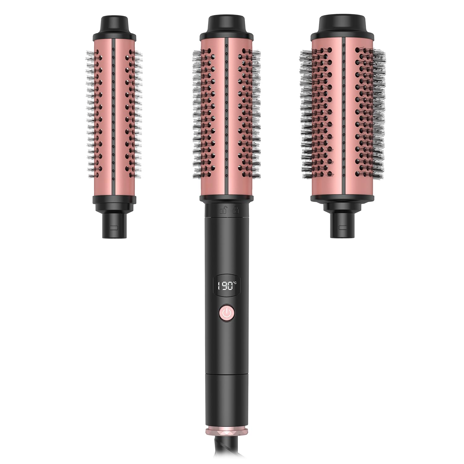 Dryhsip  3-in-1 Curling Iron Wand  3 Temp Settings  and  Negative Ion Anti-Frizz  Fast Heat-Up  Safe for All Hair Types