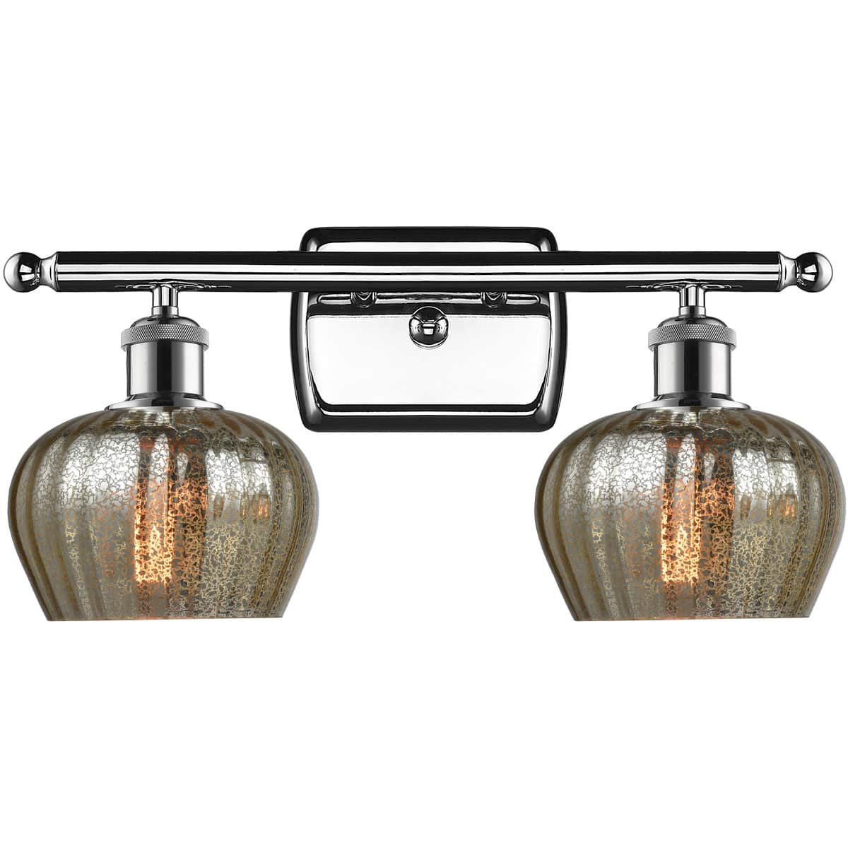 Innovations Lighting 516-2W-PC-G96-LED 516-2W-PC-G96-LED Ballston Fenton Bathroom Vanity Light