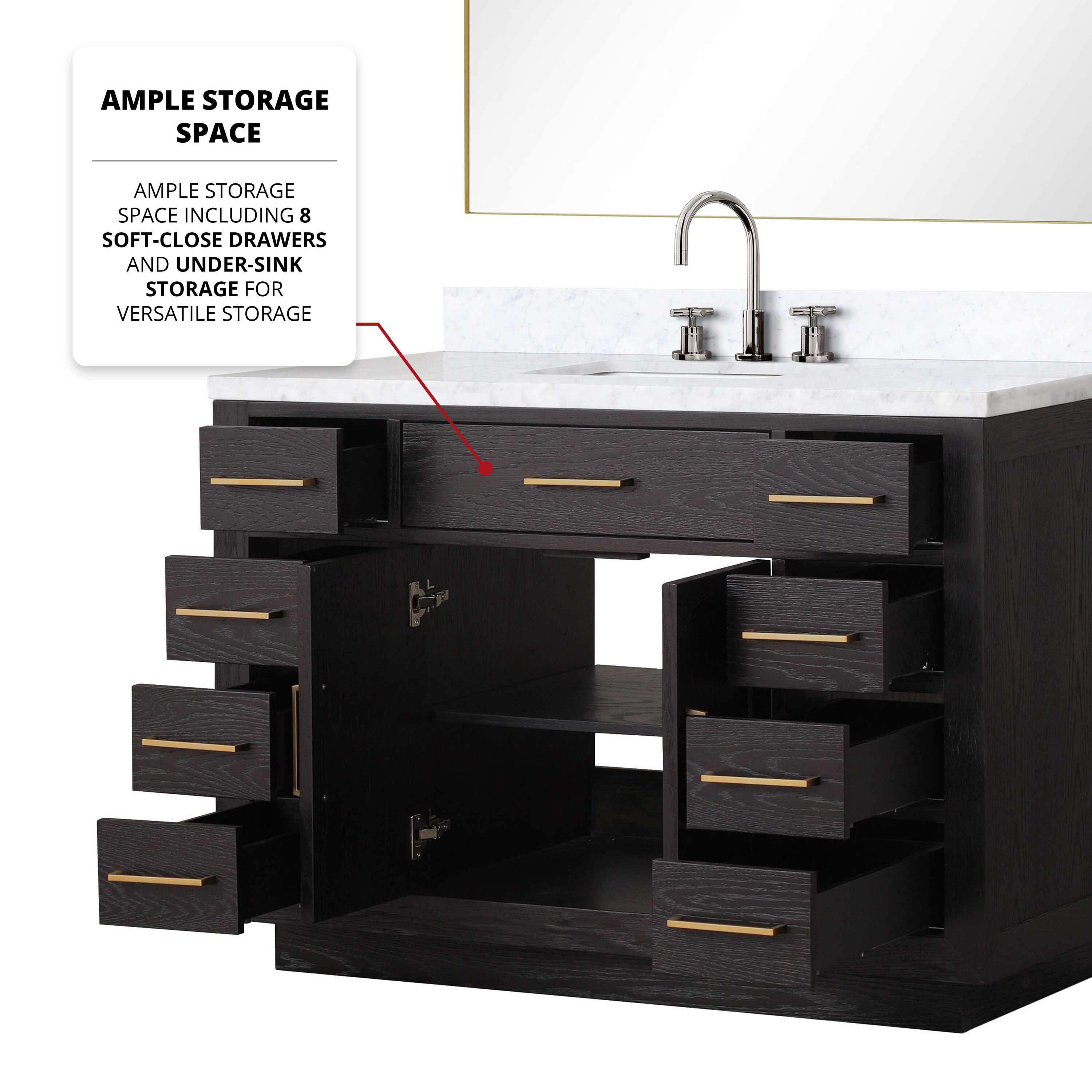 Lexora LVGI48SJ111 Bath-Vanity-Combo - View #8