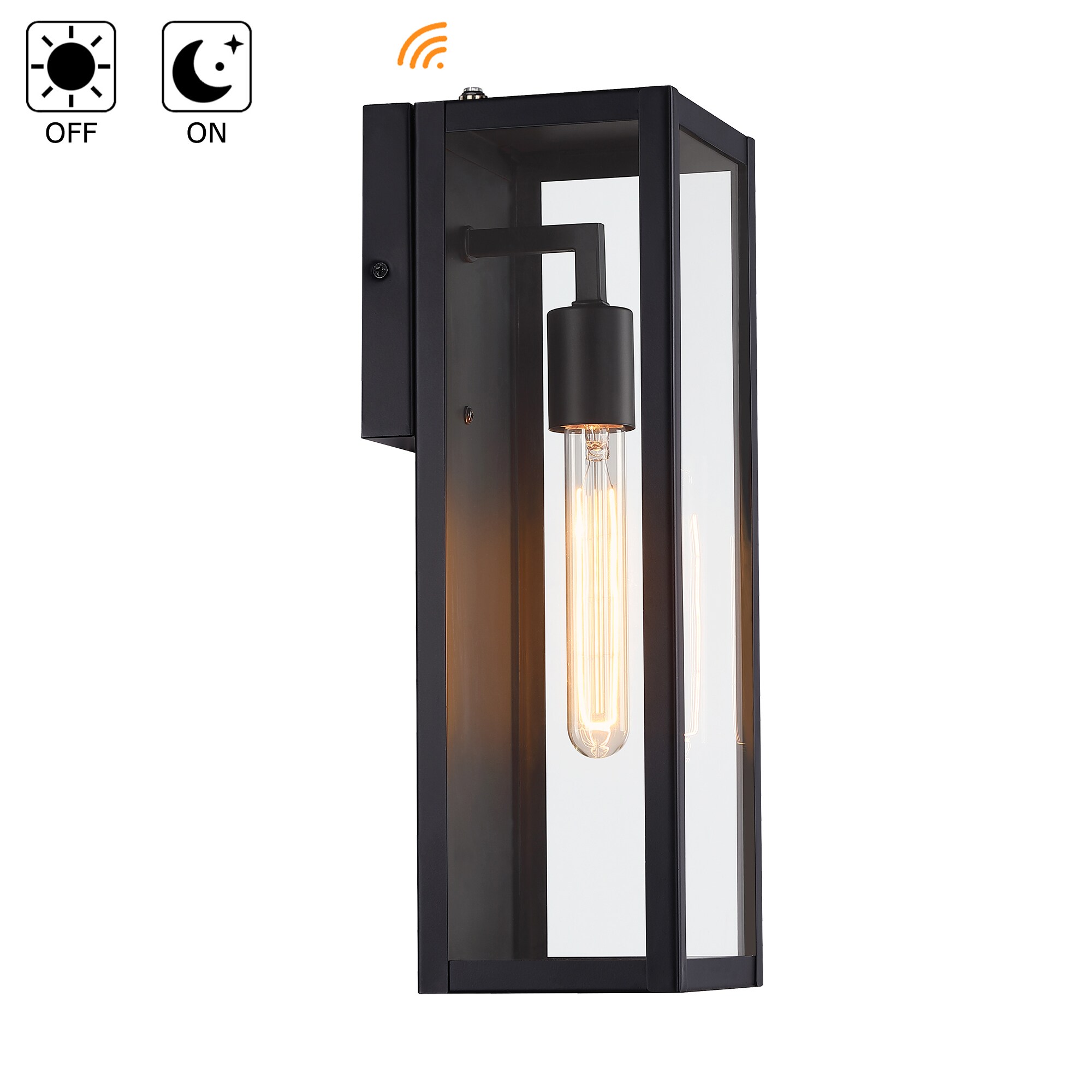 Hukoro 2FL86602-BK-S Outdoor-Wall-Lighting - View #5