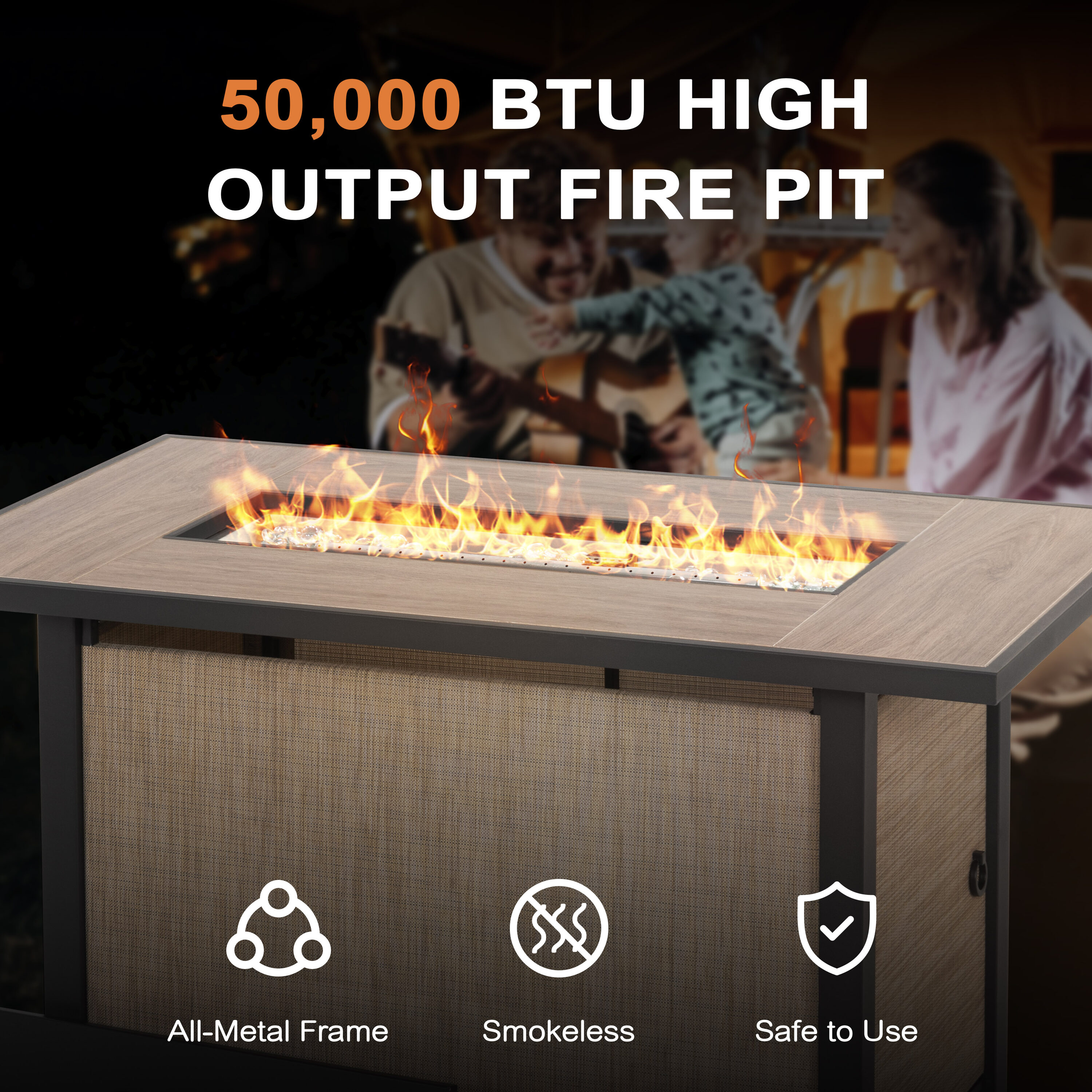 Nuu Garden AF015 Outdoor-Gas-Firepits - View #4