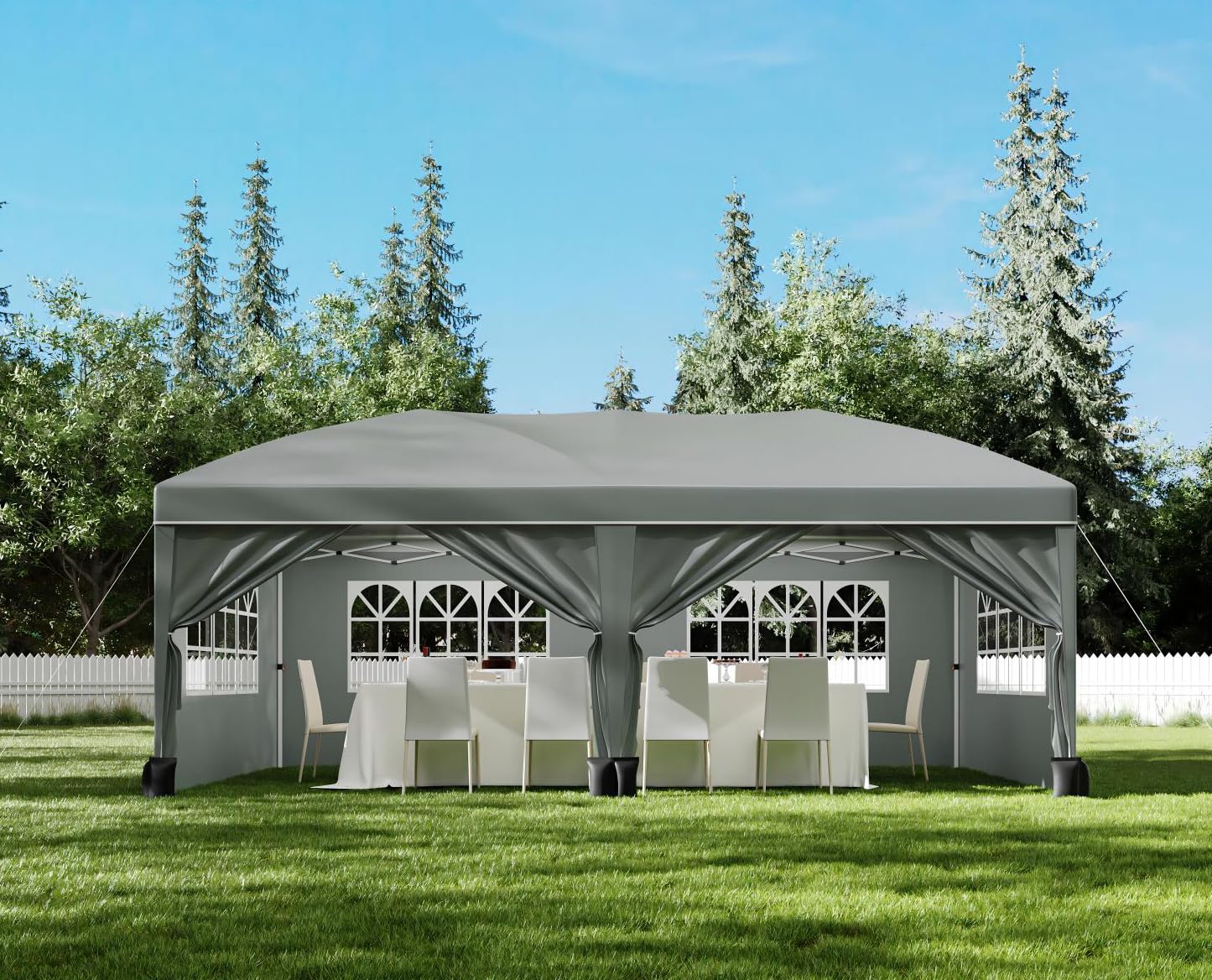 IdealHouse 4Z0-KNTUZR2T Wood-Resin-Gazebos - View #7