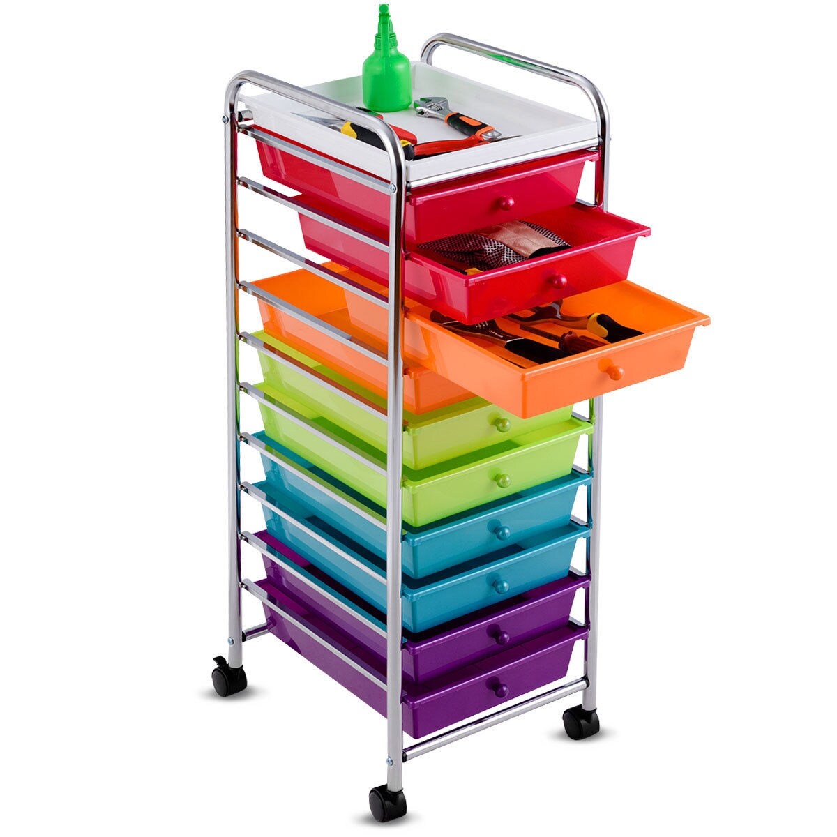 Slickblue D-CO-69095WH Office-Carts - View #8