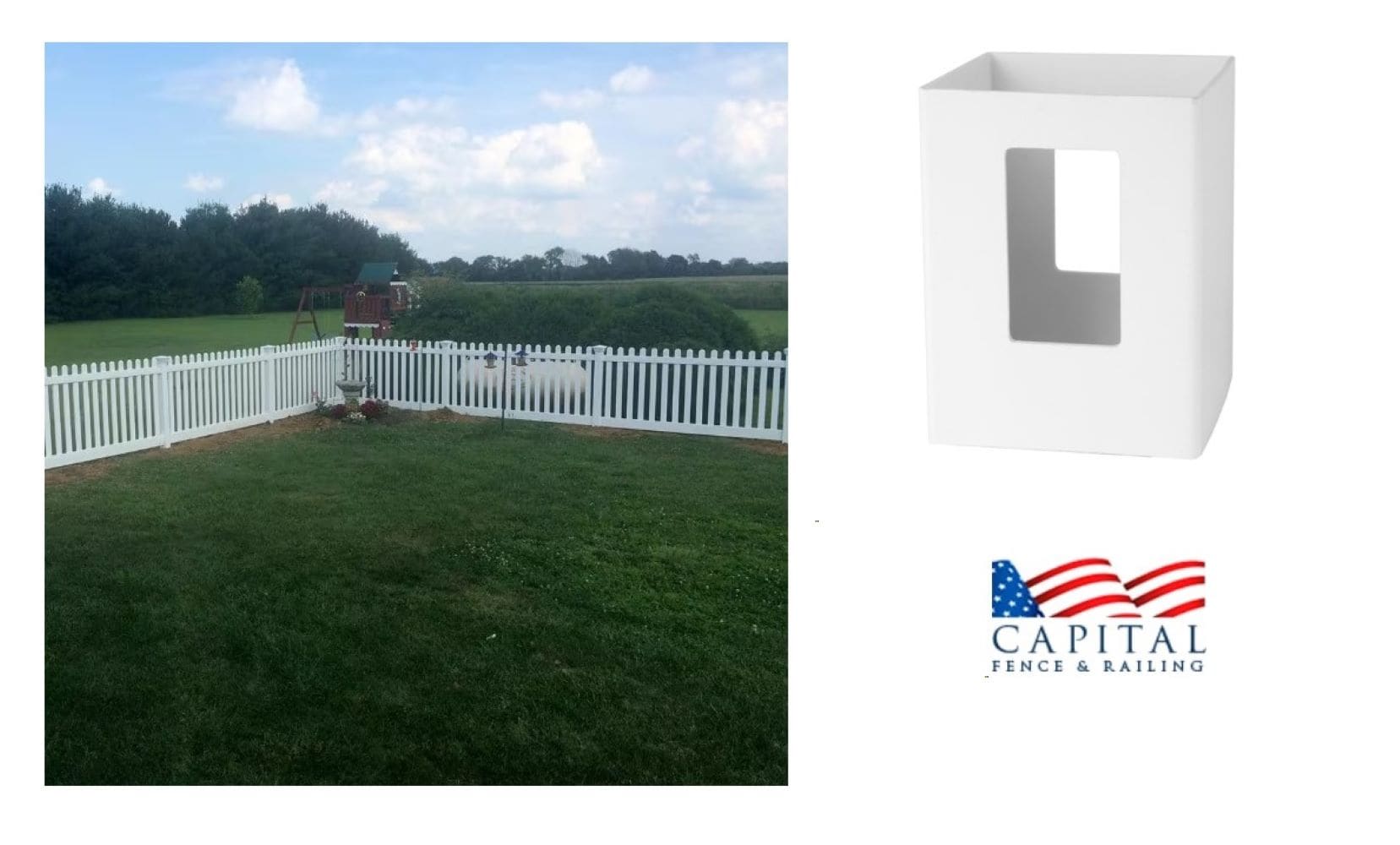 Capital Railing VFCSLP475W Vinyl-Fence-Panels - View #4