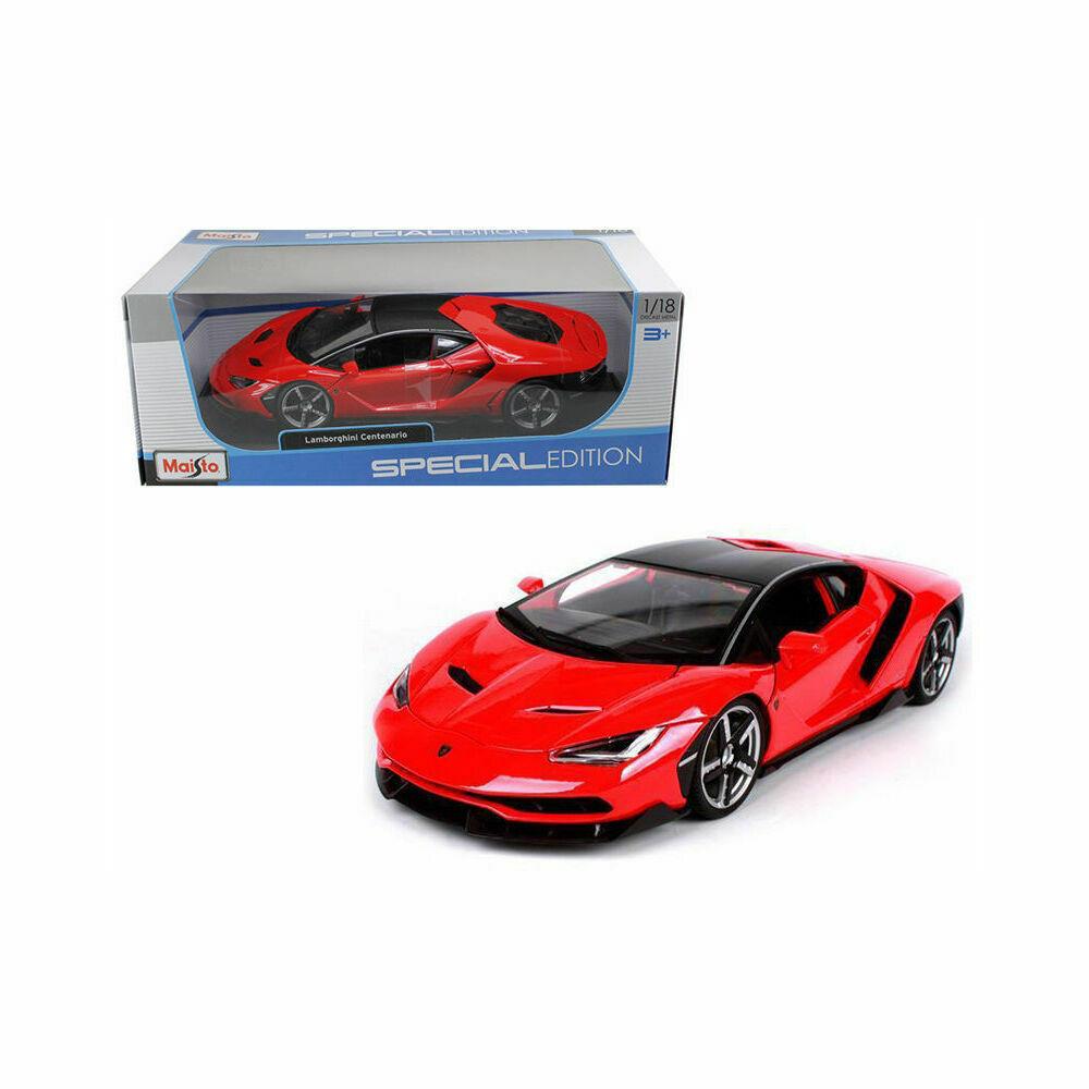 Maisto Maisto 31386R Lamborghini Centenario 1 by 18 Scale Diecast Model  Car- Red at 