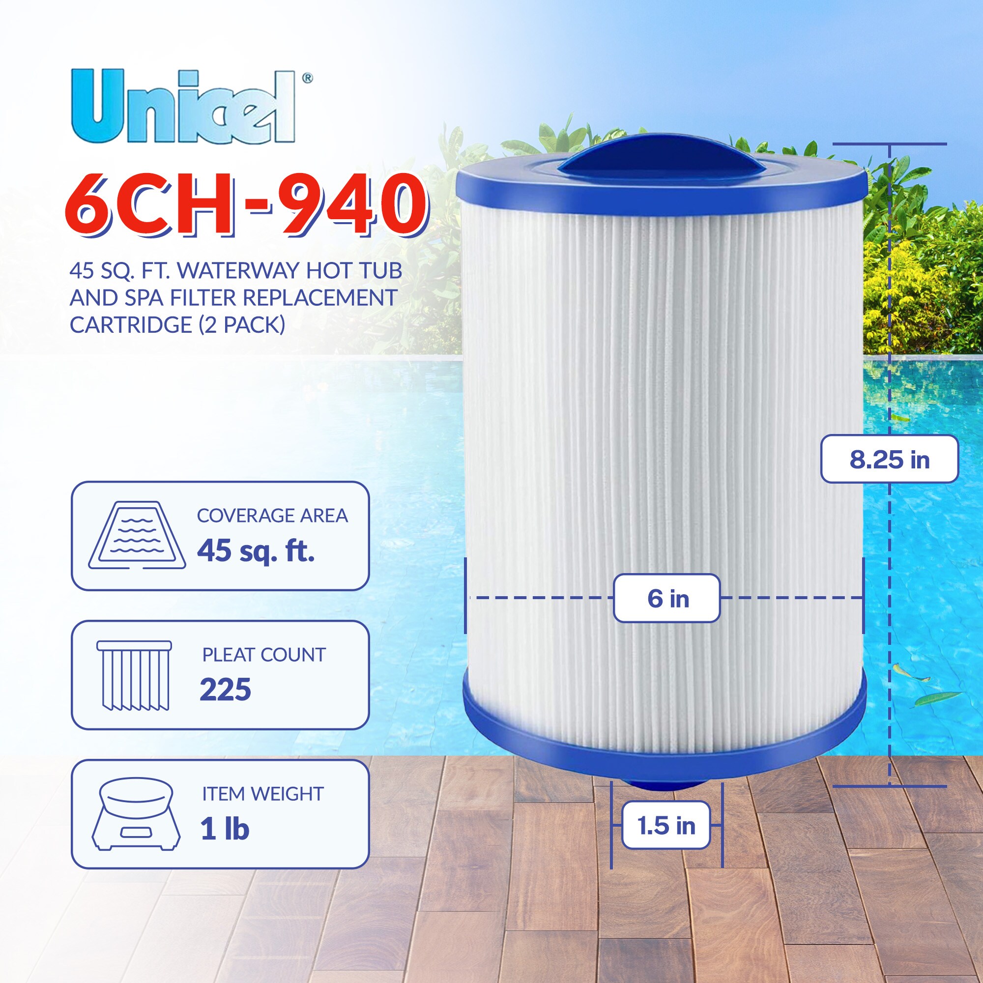 Unicel 44242 Pool-Filter-Skim-Sys-Parts - View #3