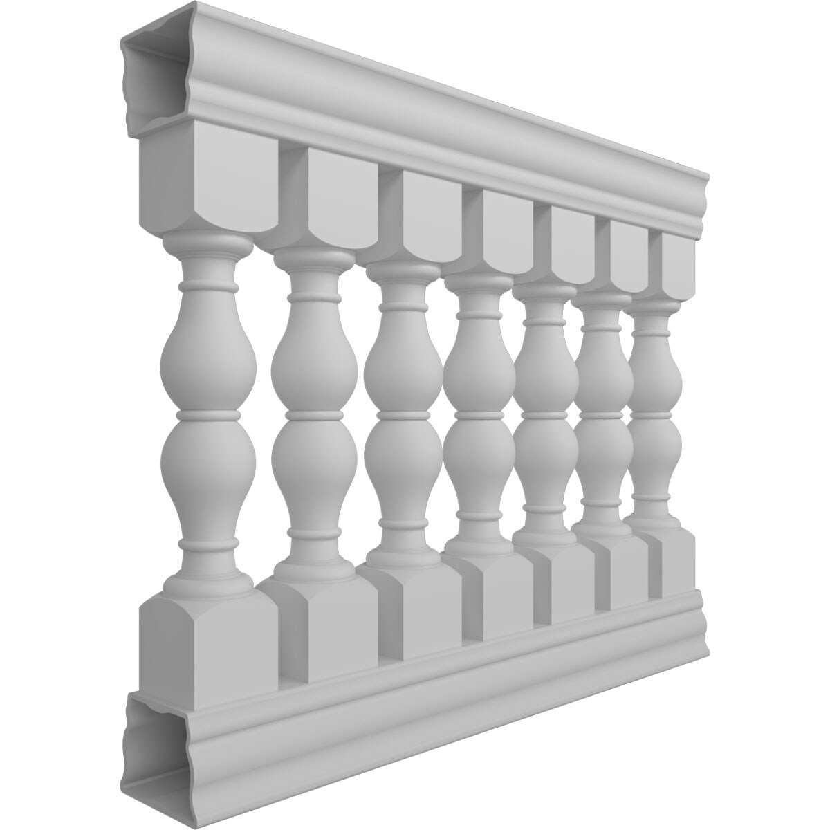 Ekena Millwork BALK42X048AVA railings - View #3