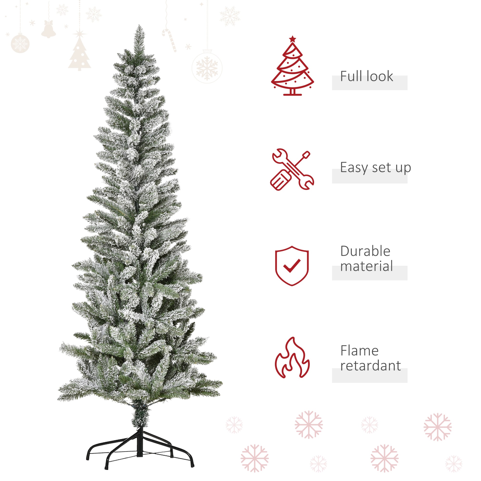 HomCom 830-361 Artificial-Christmas-Trees - View #5