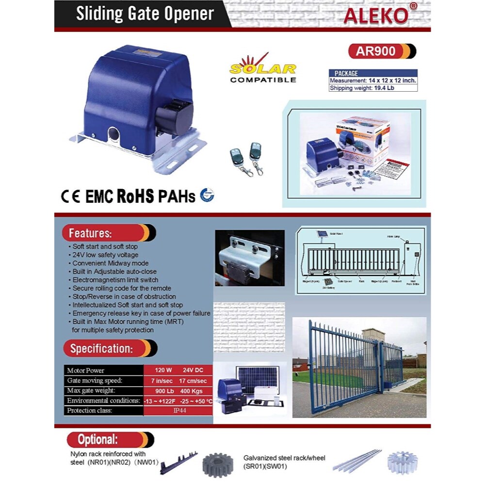 ALEKO AR900NOR-LO Gate-Opener-Kits - View #6