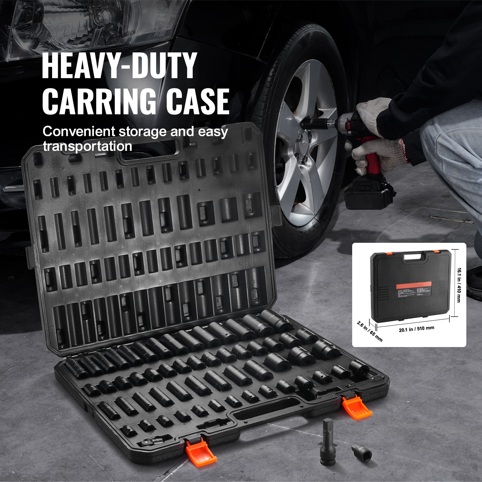 VEVOR SCCJTTZJ1CRM06168V0 Impact-Socket-Sets - View #6