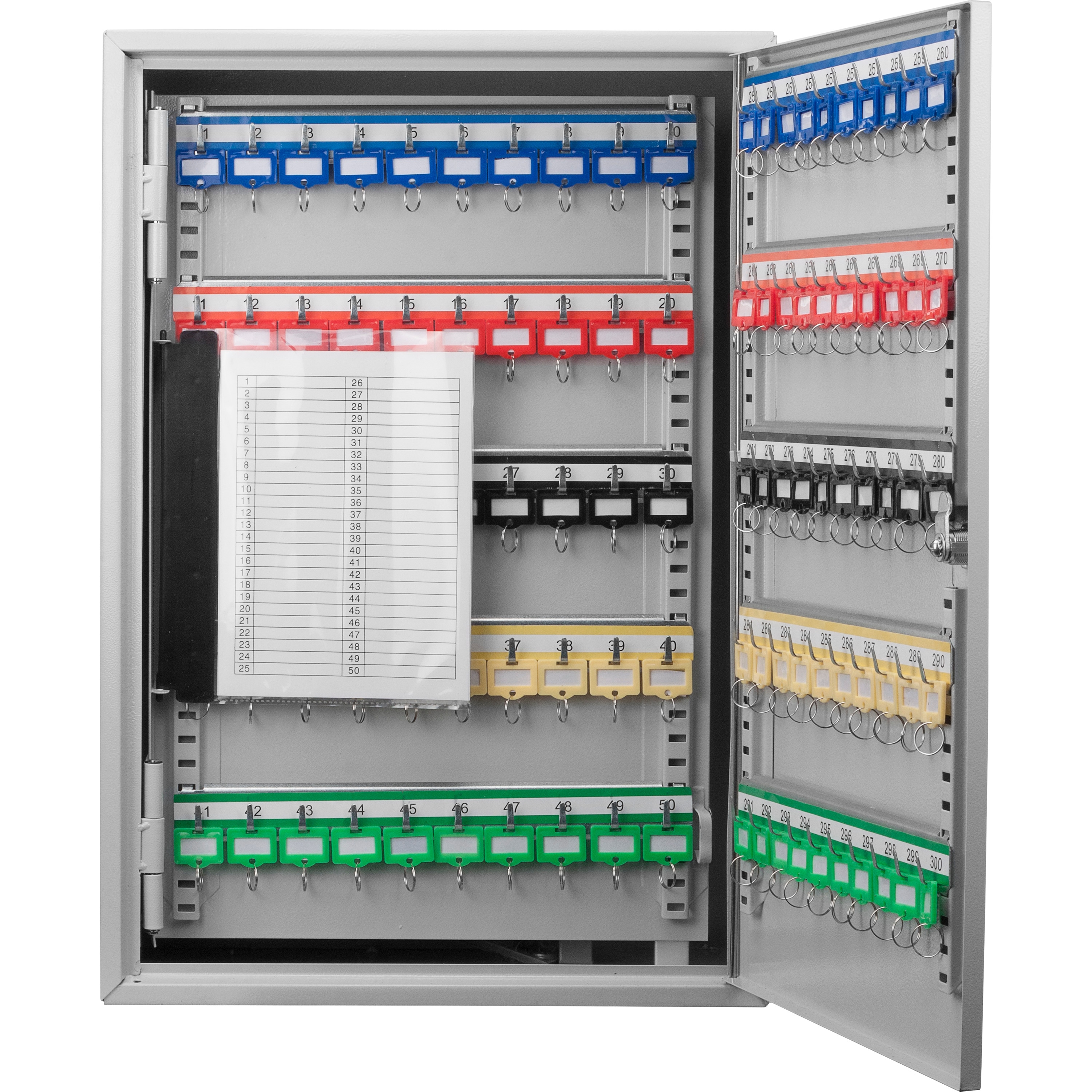 LOVMOR SF-Y-B2734P254826 300 Key Adjustable Key Cabinet With Key Lock